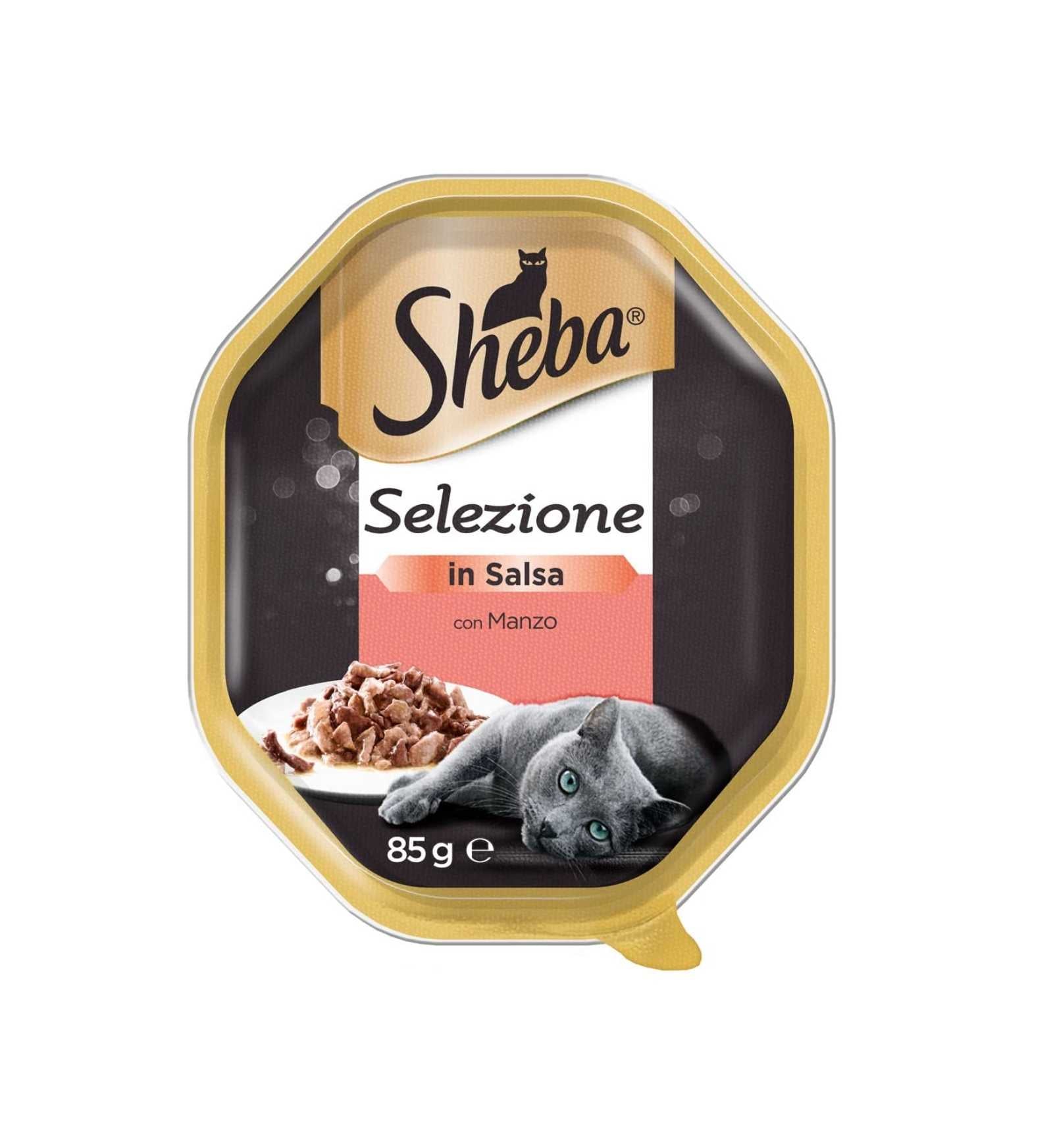SHEBA GATTO SELEZIONE IN SALSA CON MANZO DA 85 GR