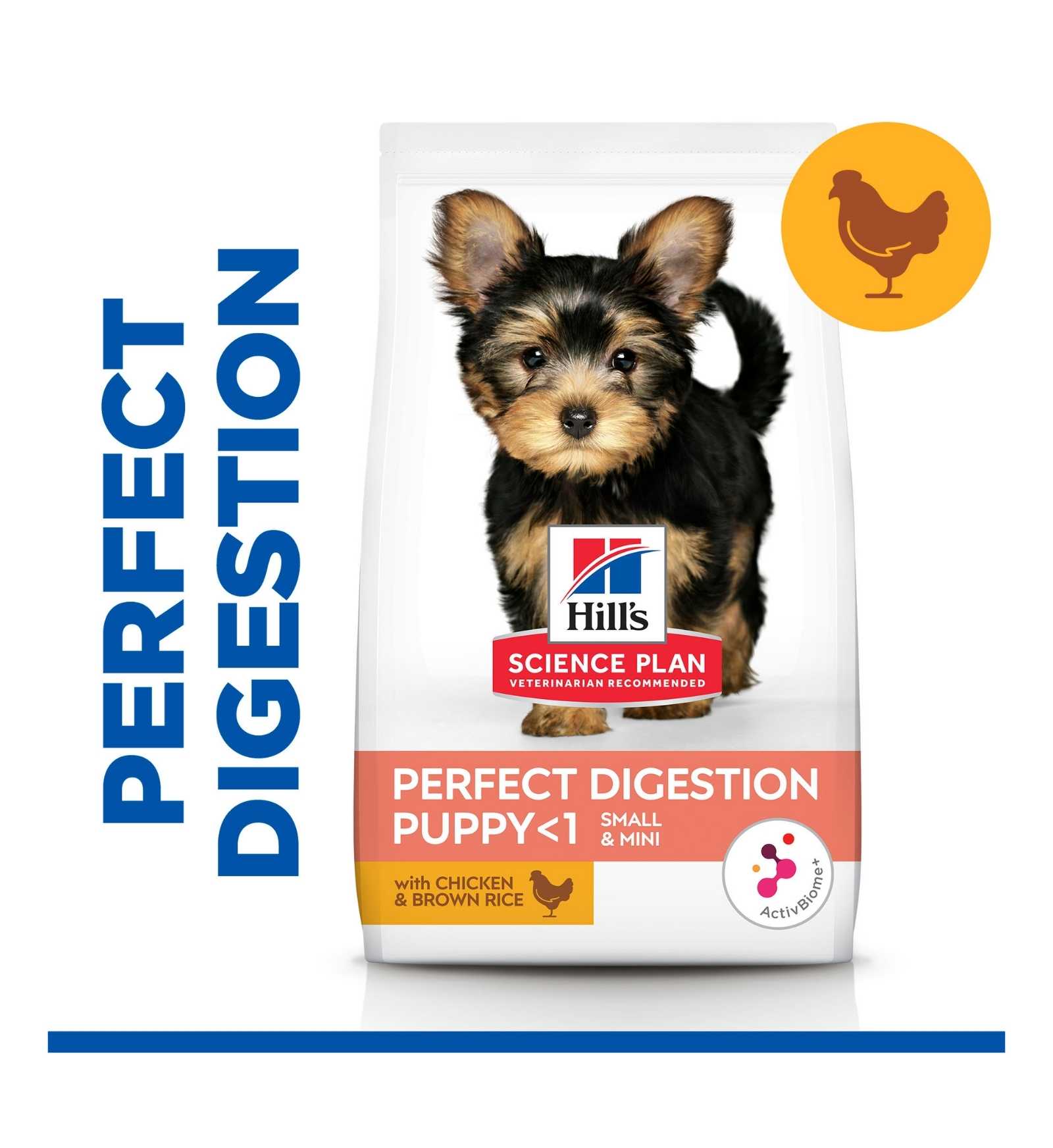 HILL'S SCIENCE PLAN CANE PUPPY SMALL & MINI PERFECT DIGESTION DA 1,5 KG