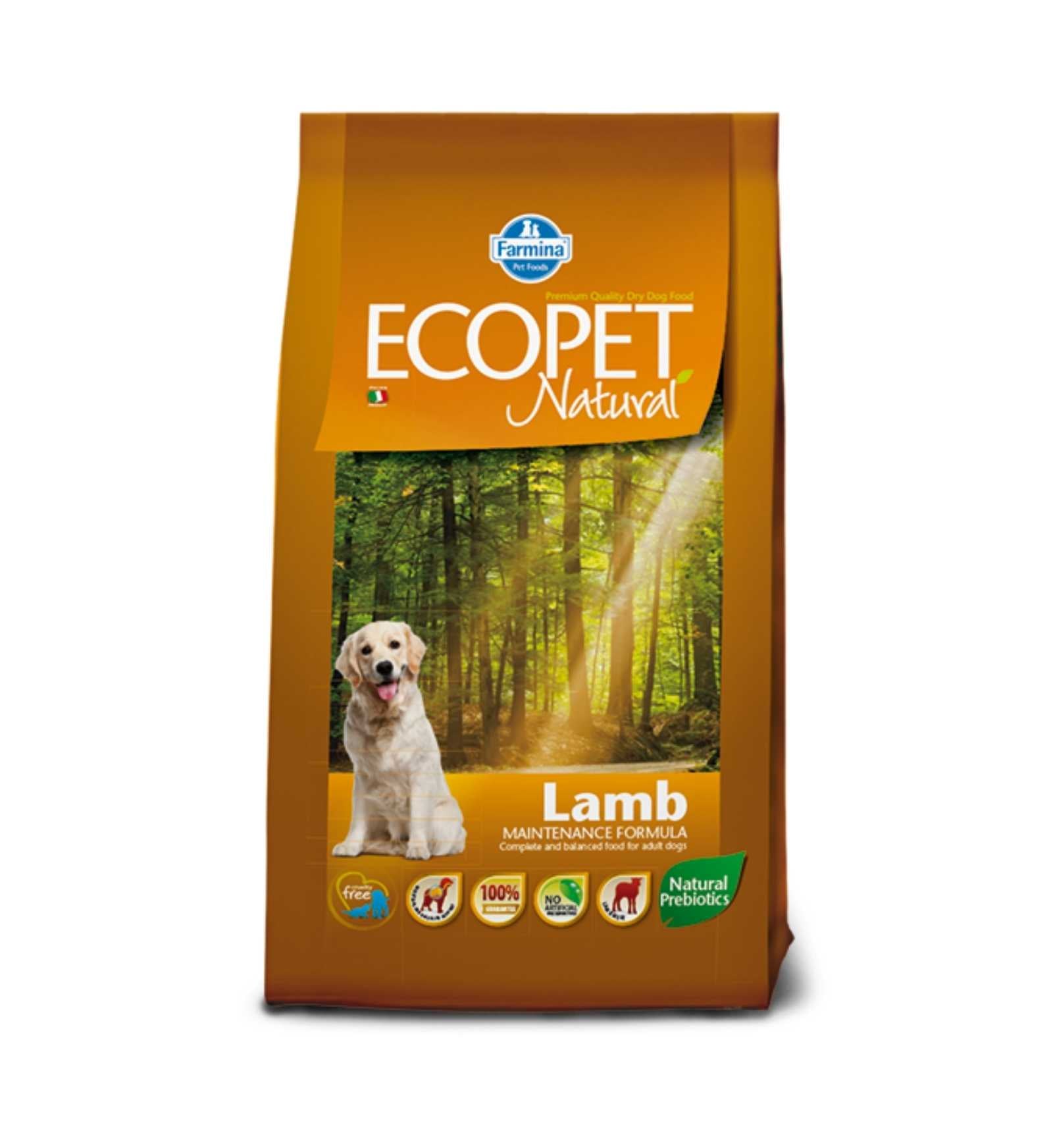 FARMINA ECOPET NATURAL ADULT MEDIUM AGNELLO