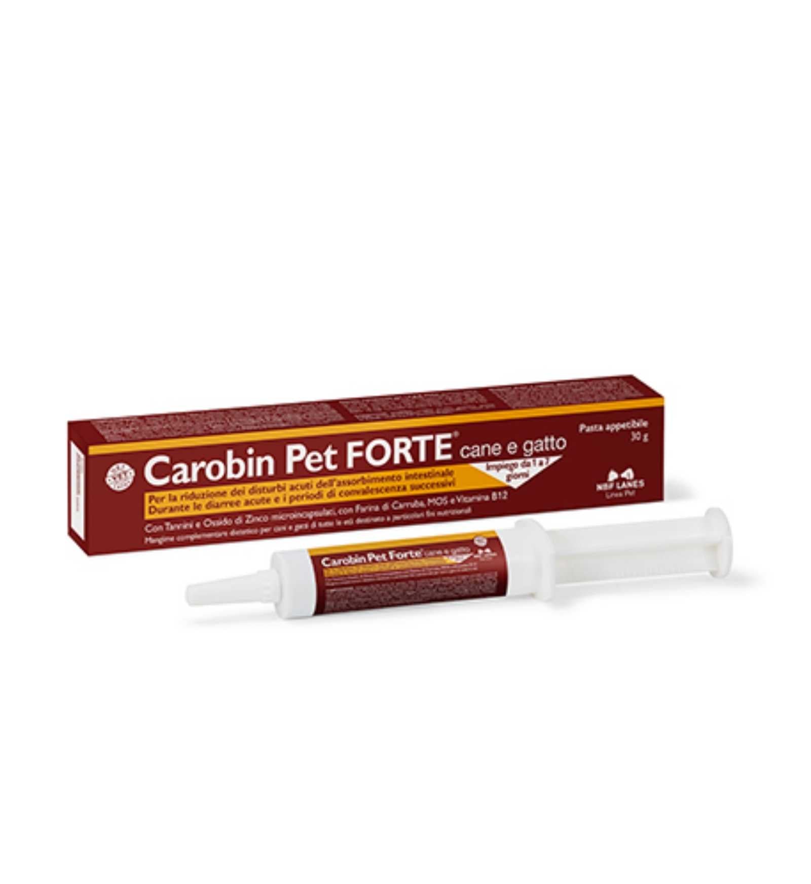 NBF LANES CANE E GATTO CAROBIN PET FORTE PASTA DA 30 GR
