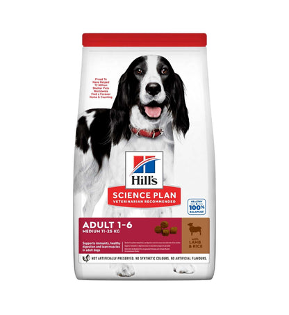HILL'S SCIENCE PLAN CANE ADULT MEDIUM AGNELLO E RISO