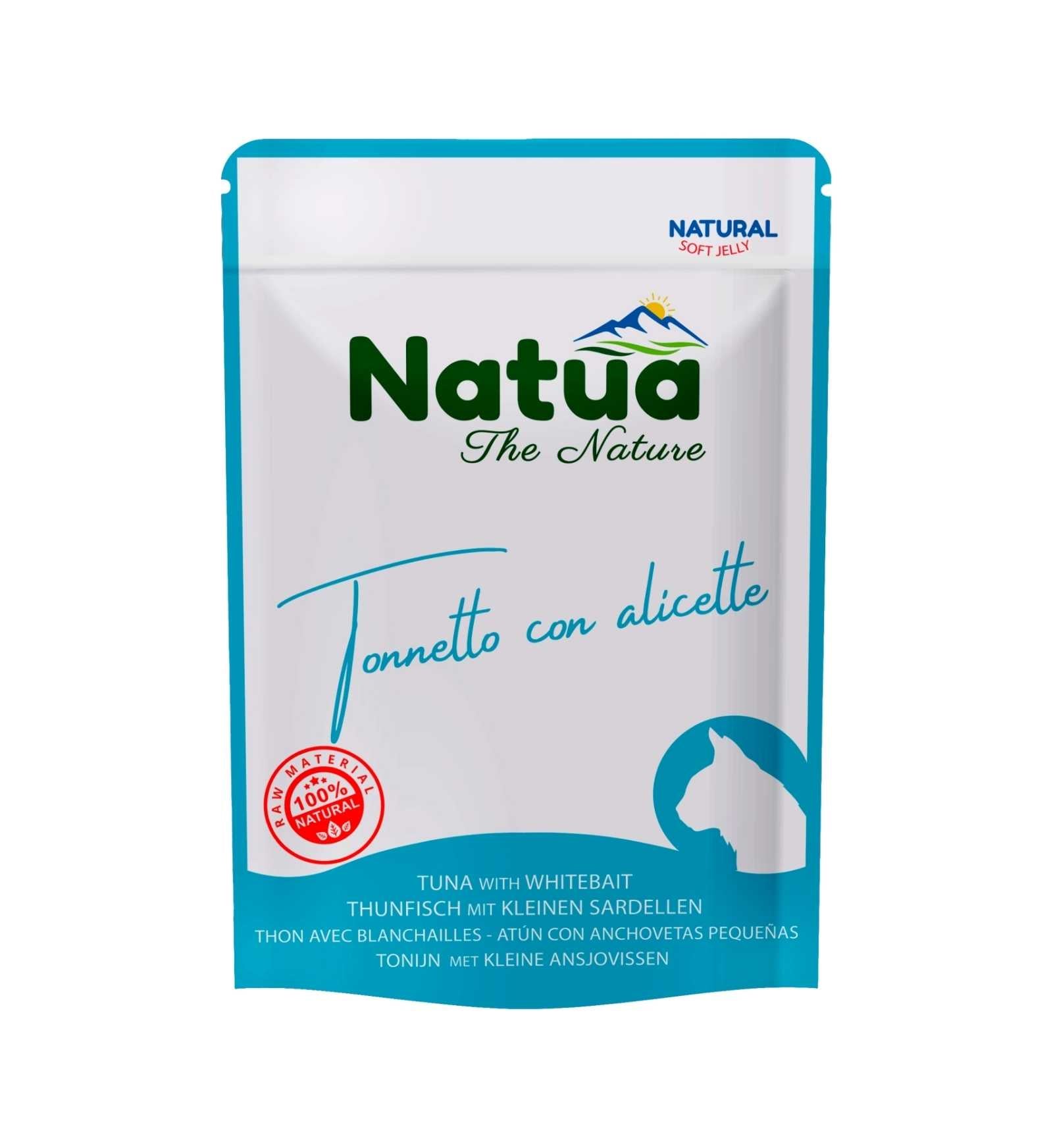 NATUA NATURAL GATTO TONNETTO E ALICETTE DA 70 GR IN BUSTA