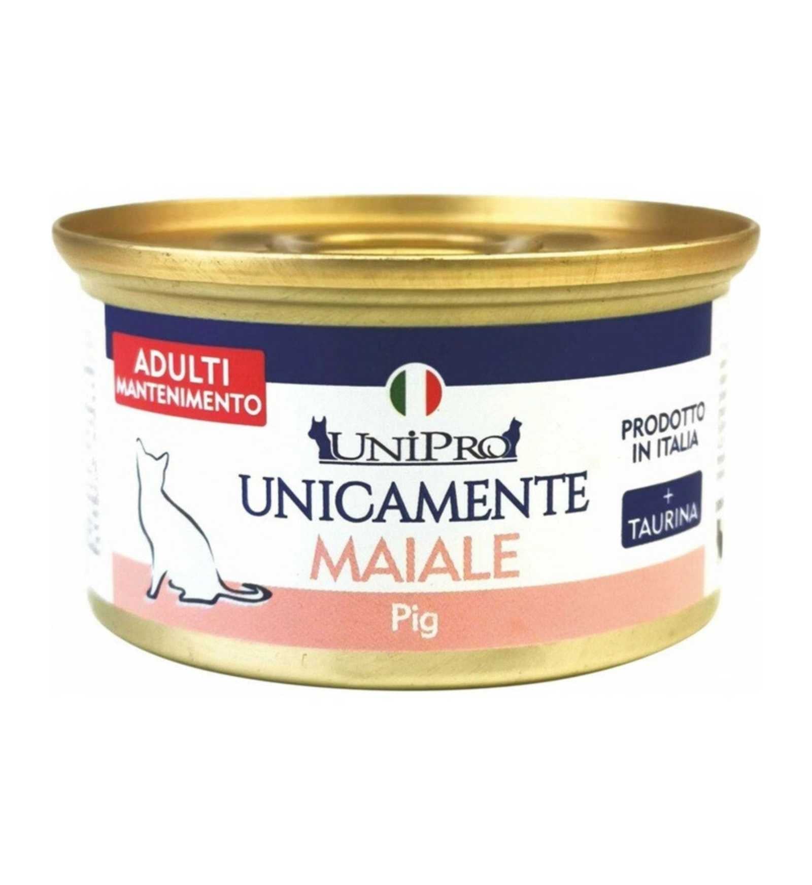 UNIPRO UNICAMENTE GATTO ANATRA MONOPROTEICO 85 GR