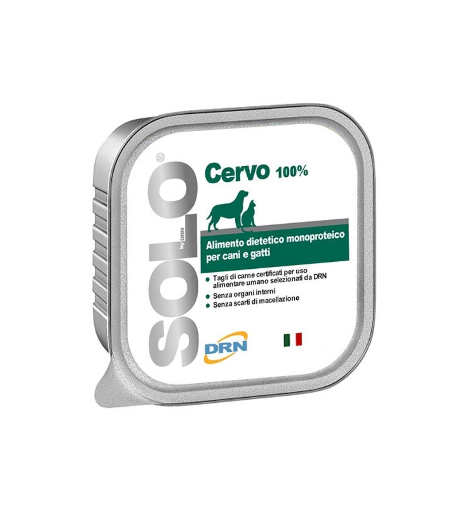 DRN SOLO CERVO MONOPROTEICO IN VASCHETTA