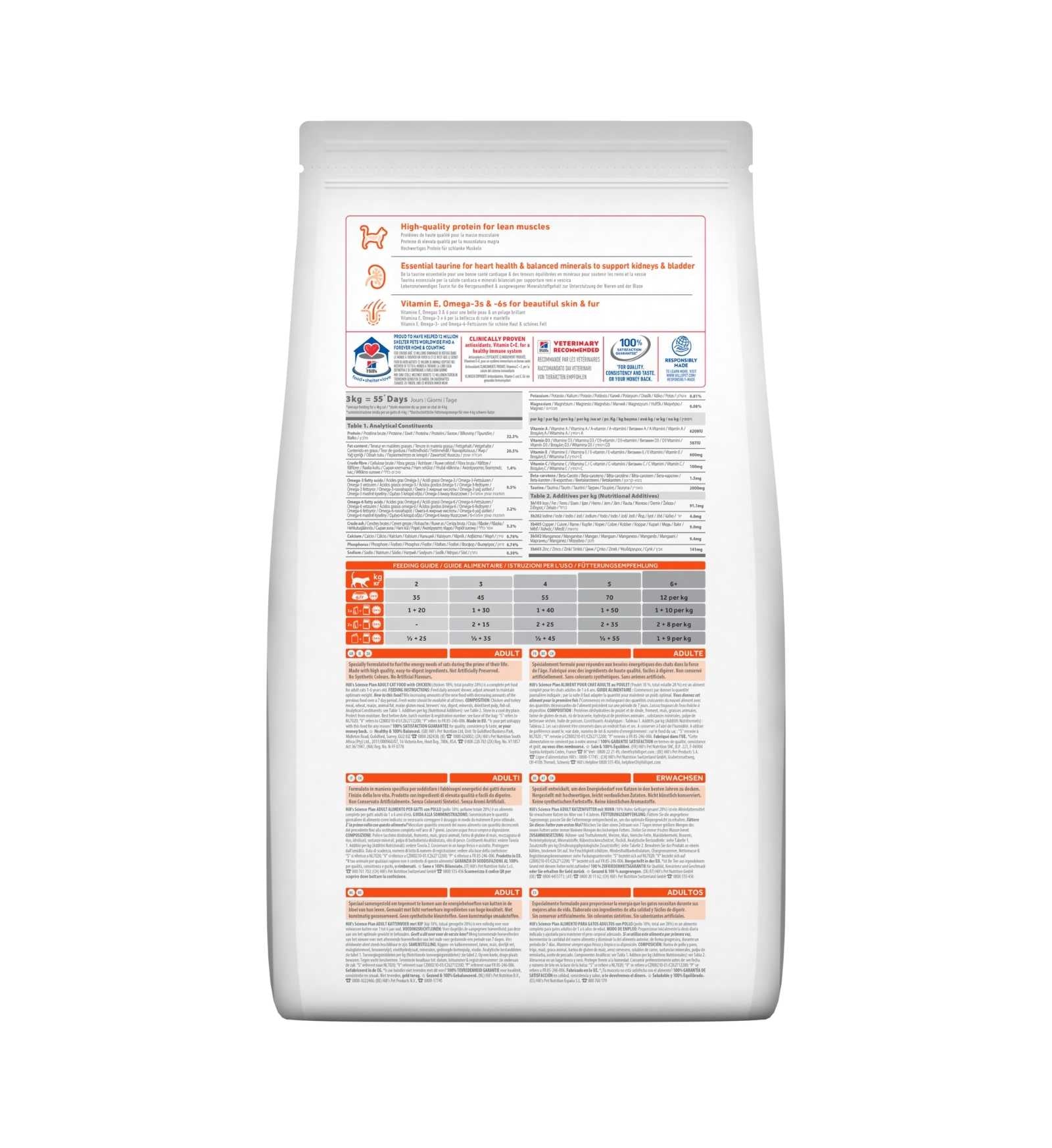 HILL'S SCIENCE PLAN GATTO ADULT AL POLLO