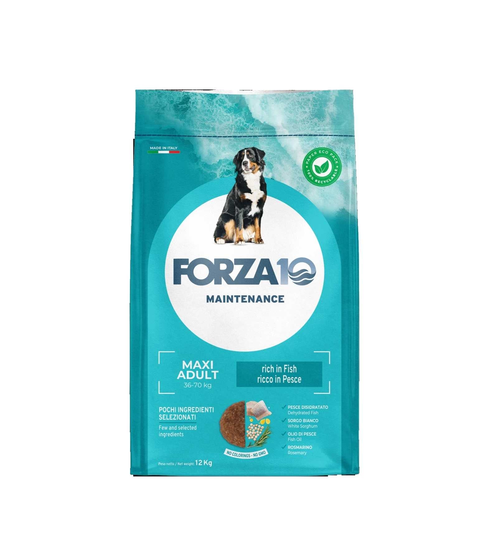 FORZA10 CANE ADULT MAXI MAINTENANCE PESCE DA 12 KG