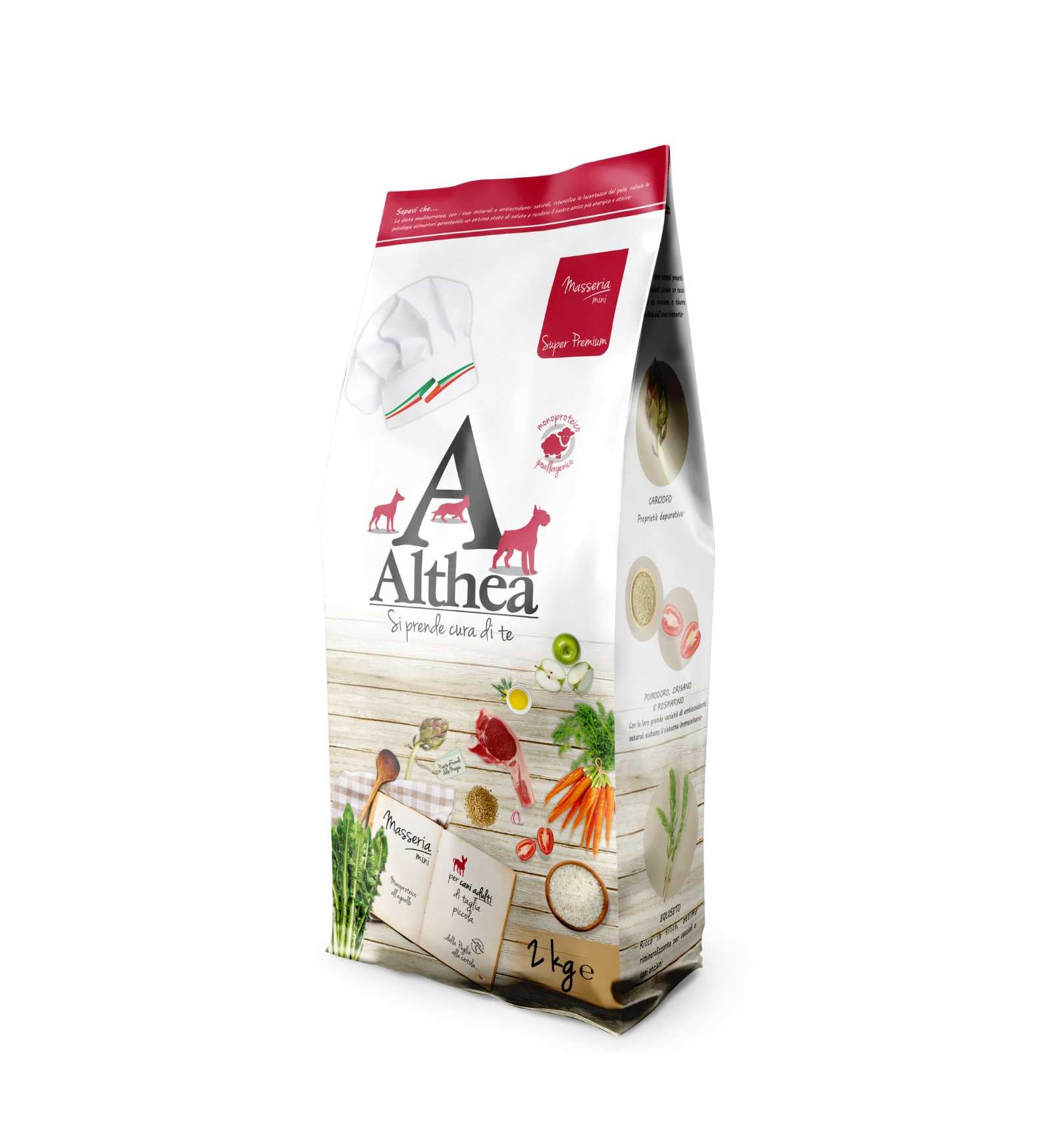 ALTHEA CANE ADULT MINI MASSERIA CON AGNELLO DA 2 KG