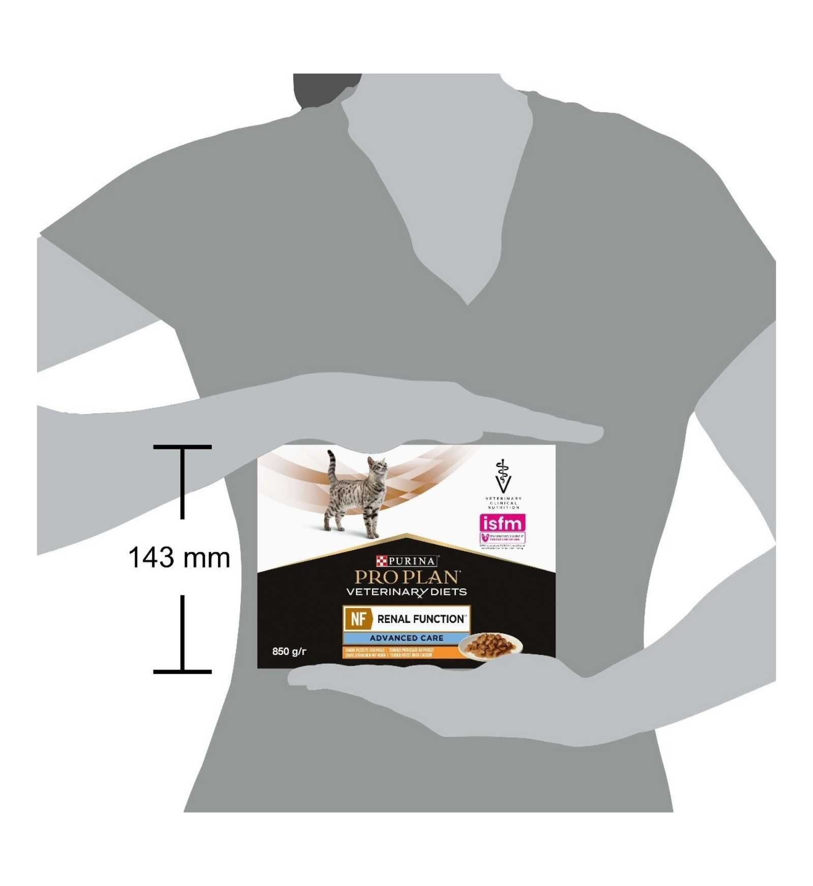 PURINA VETERINARY DIET GATTO NF ADVANCE CARE AL POLLO DA 85 GR IN BUSTINA