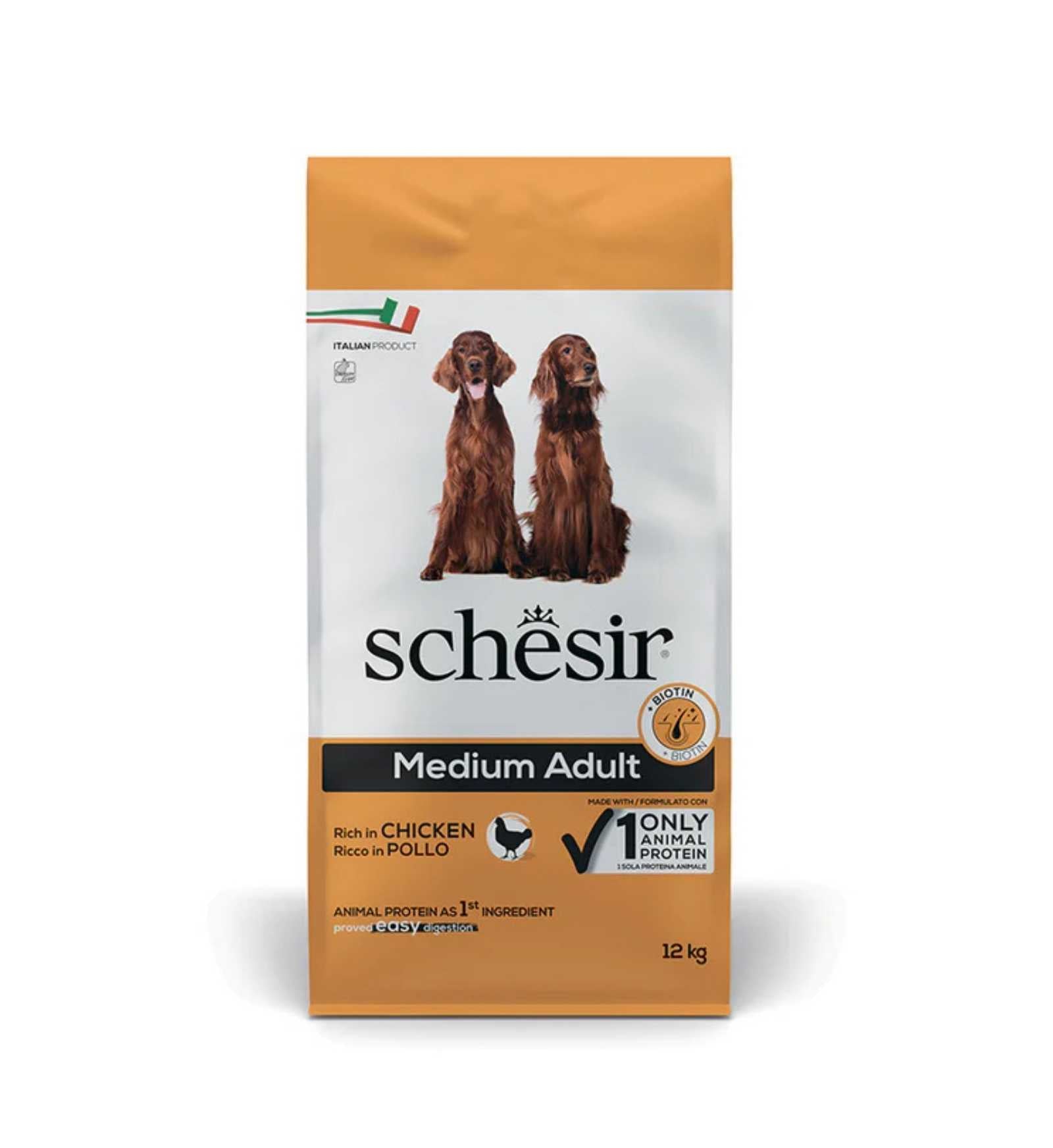 SCHESIR CANE ADULT MEDIUM POLLO