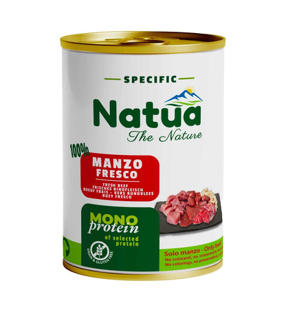 NATUA SPECIFIC CANE MANZO DA 400 GR IN LATTINA