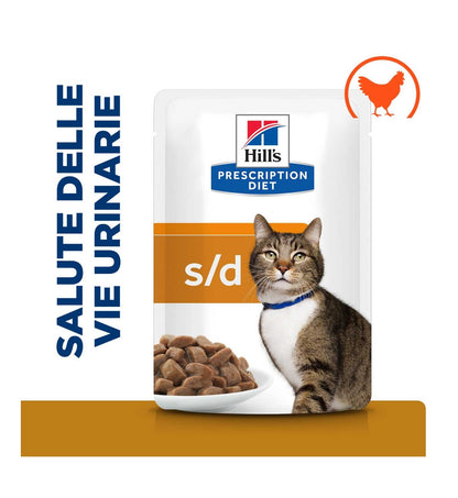 HILL'S PRESCRIPTION DIET GATTO S/D DA 85 GR IN BUSTA