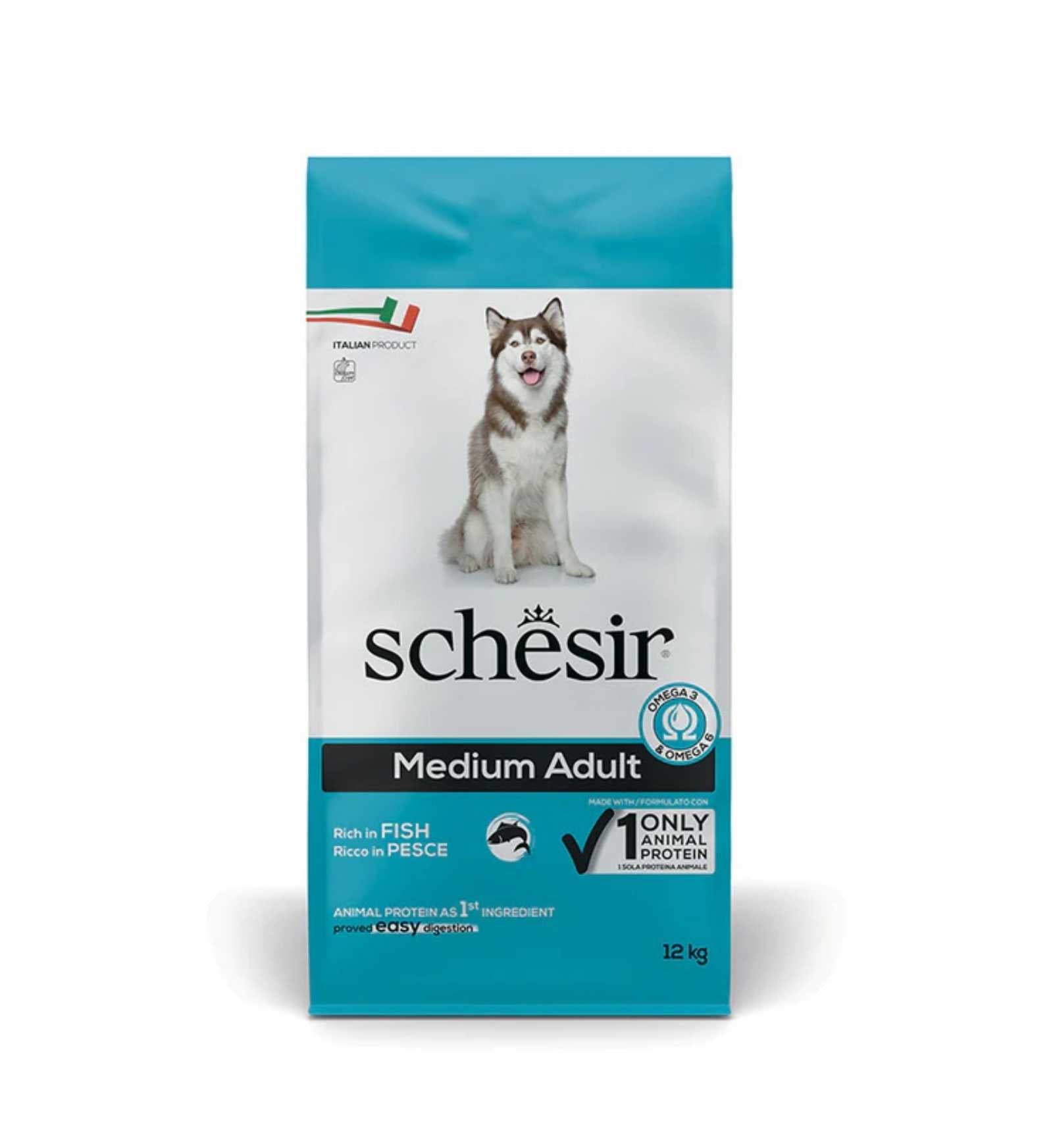 SCHESIR CANE ADULT MEDIUM PESCE