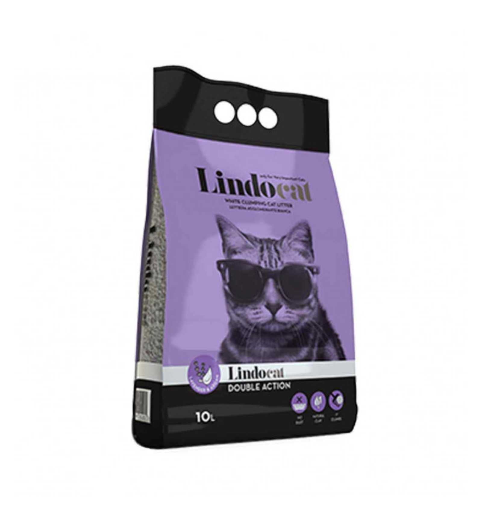 LAVIOSA GATTO LETTIERA AGGLOMERANTE LINDOCAT DOUBLE ACTION DA 10 LITRI