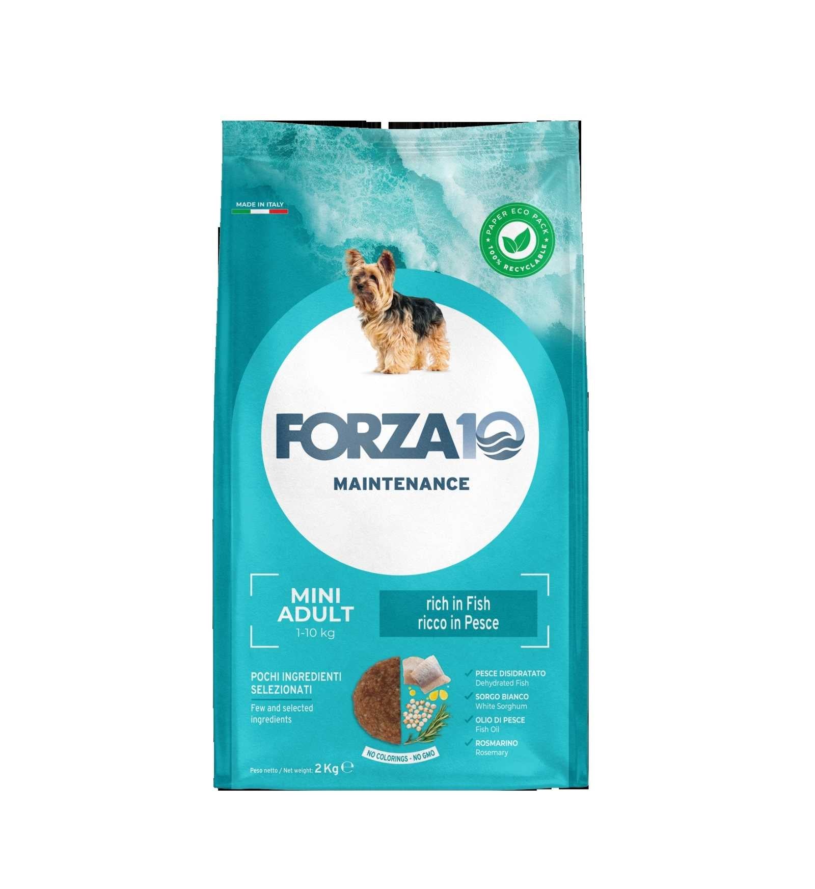FORZA10 CANE ADULT MINI MAINTENANCE PESCE DA 2 KG