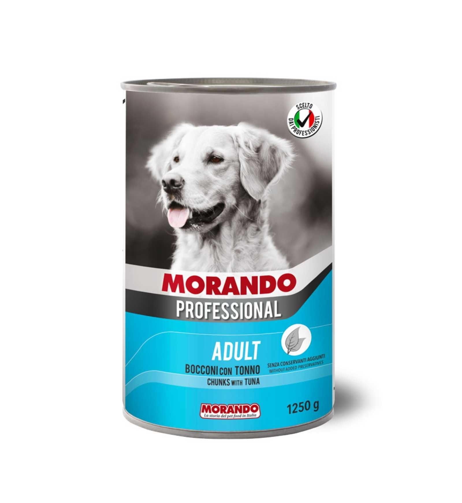 MORANDO MIGLIOR CANE PROFESSIONAL BOCCONI CON TONNO IN LATTINA