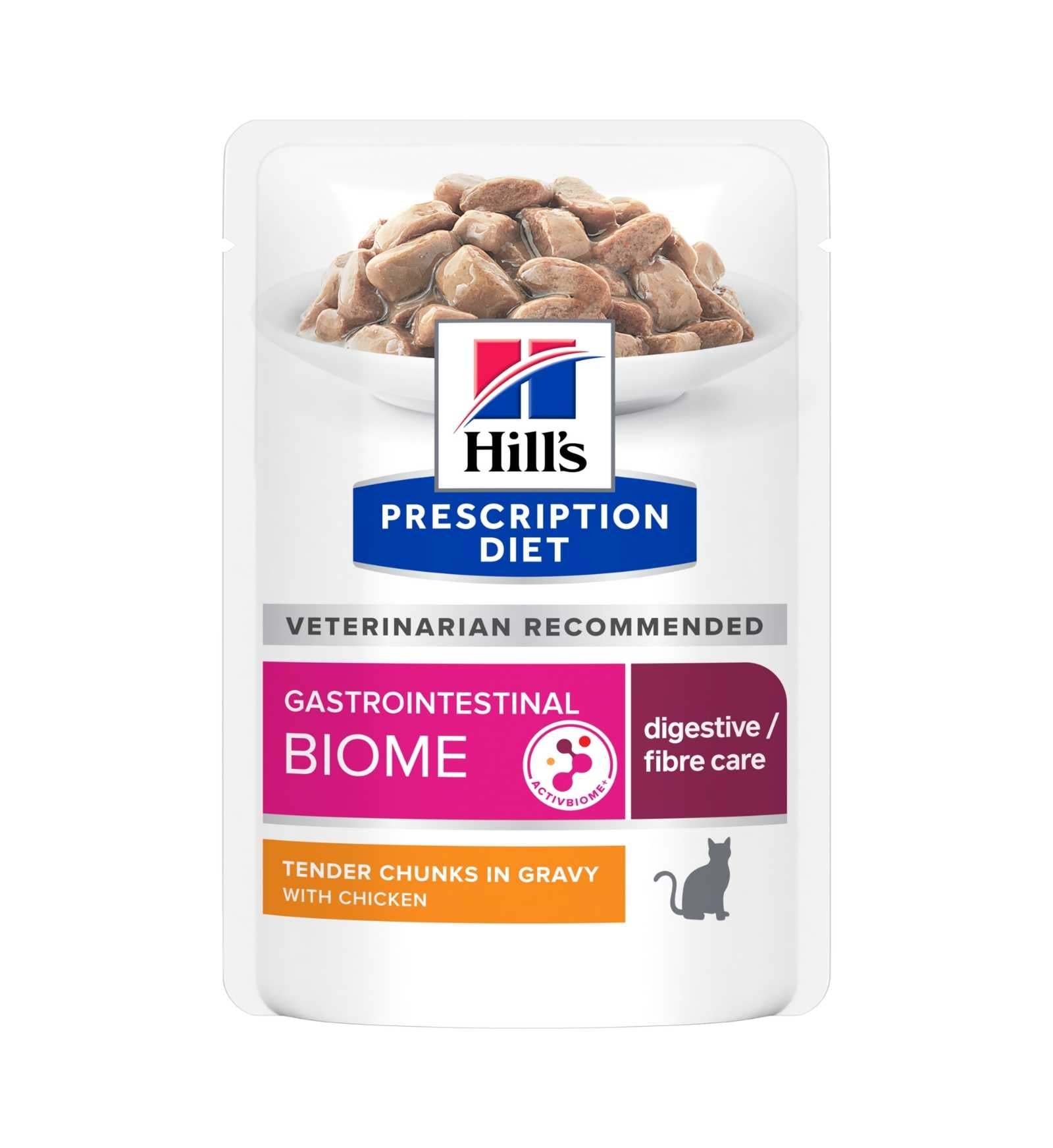 HILL'S PRESCRIPTION DIET GATTO GASTROINTESTINAL BIOME DA 85 GR IN BUSTA