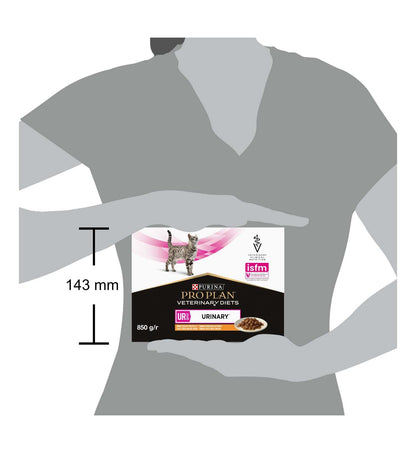 PURINA VETERINARY DIET GATTO UR URINARY AL POLLO DA 85 GR IN BUSTINA