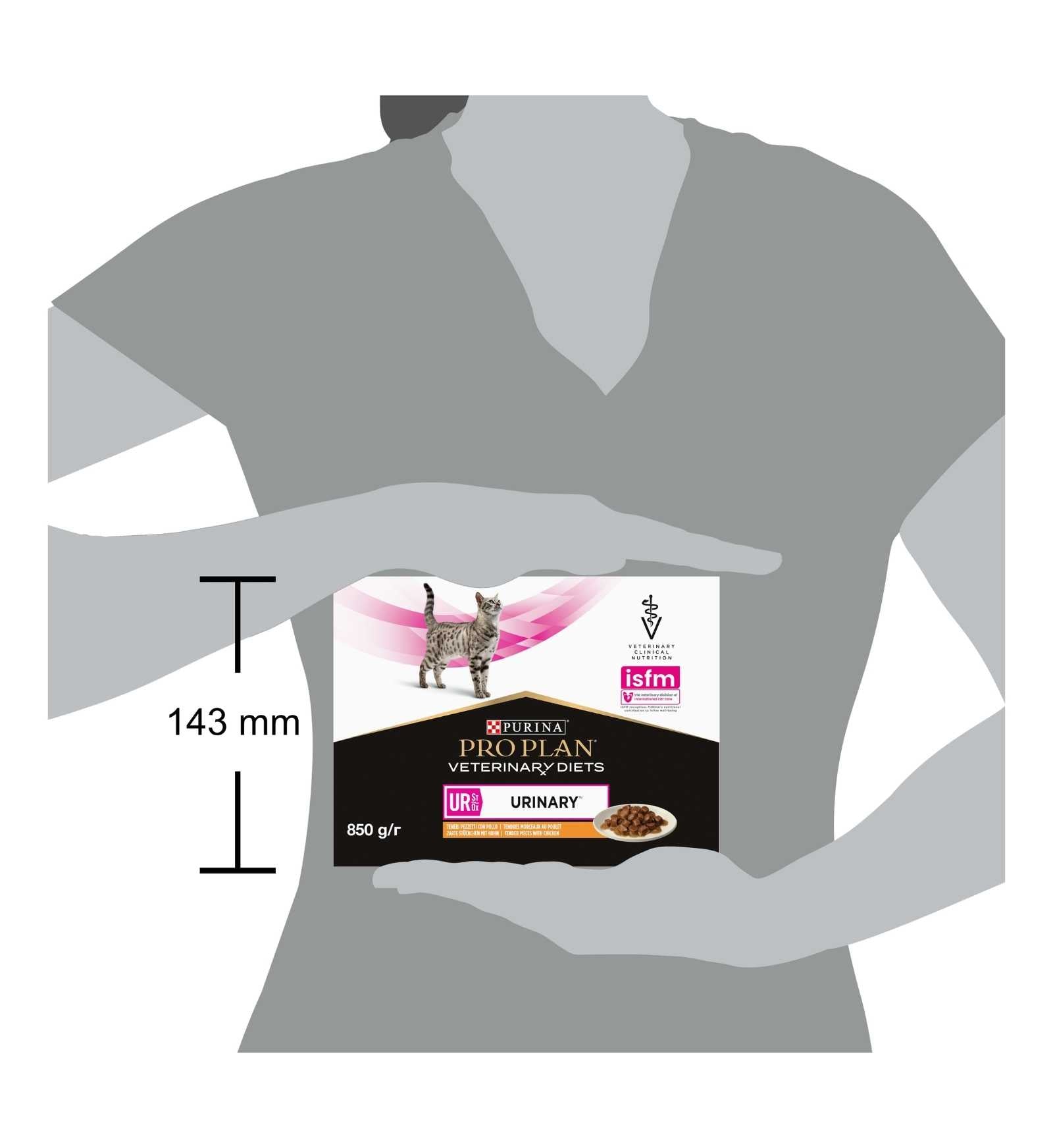 PURINA VETERINARY DIET GATTO UR URINARY AL POLLO DA 85 GR IN BUSTINA