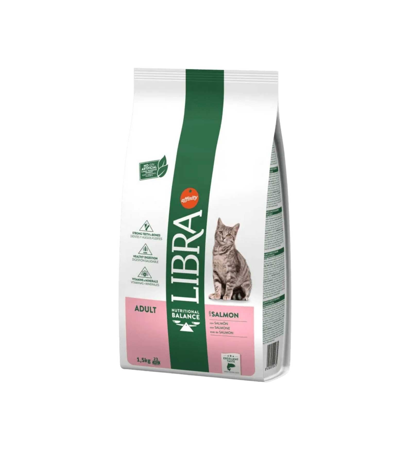 LIBRA GATTO ADULT SALMONE DA 1,5 KG