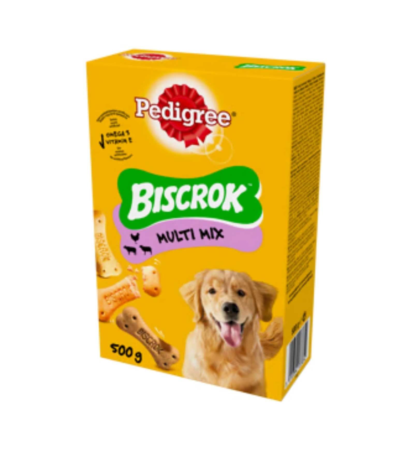 PEDIGREE CANE SNACK BISCROK MULTIMIX DA 500 GR