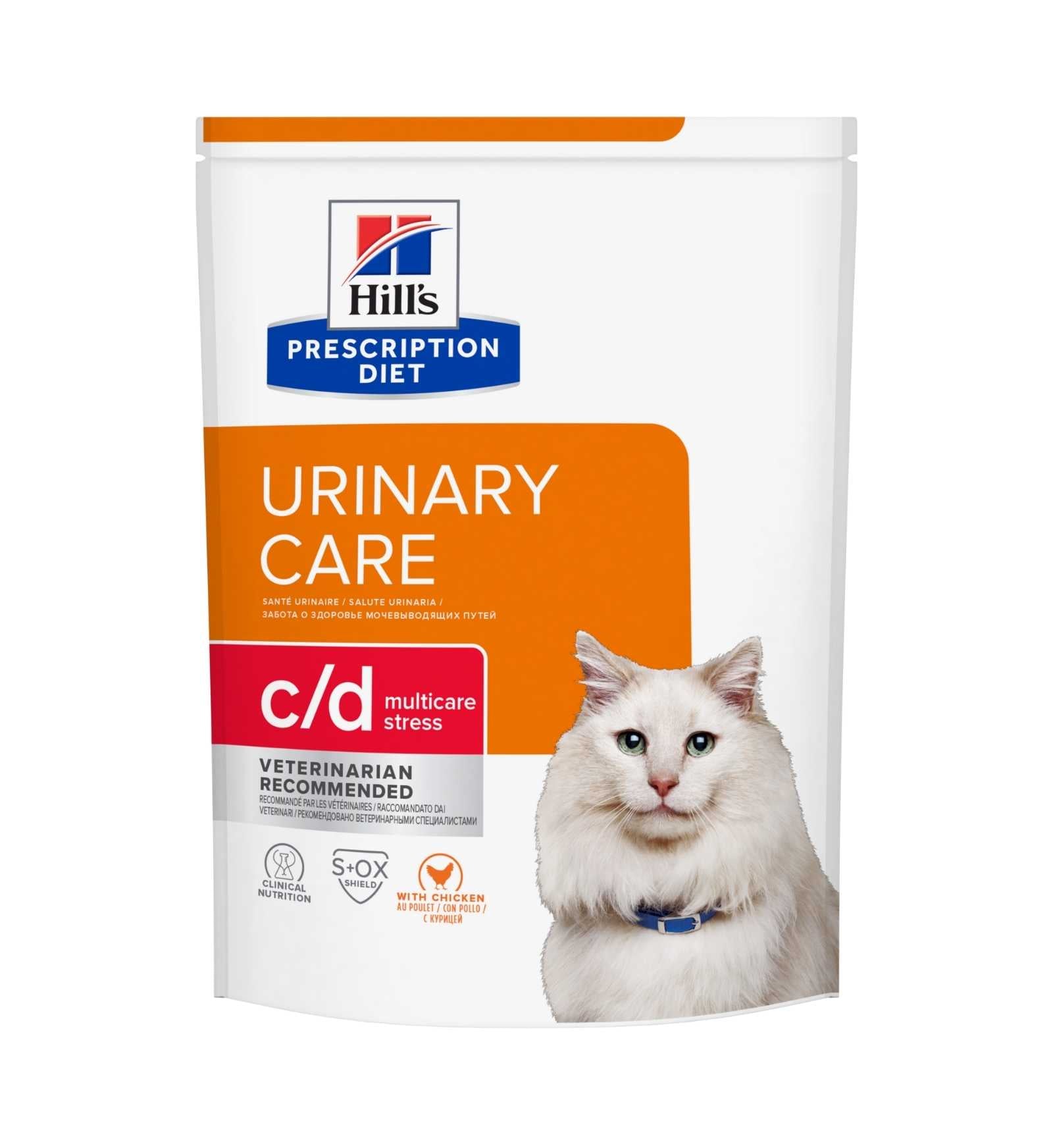 HILL'S PRESCRIPTION DIET GATTO C/D URINARY CARE STRESS AL POLLO