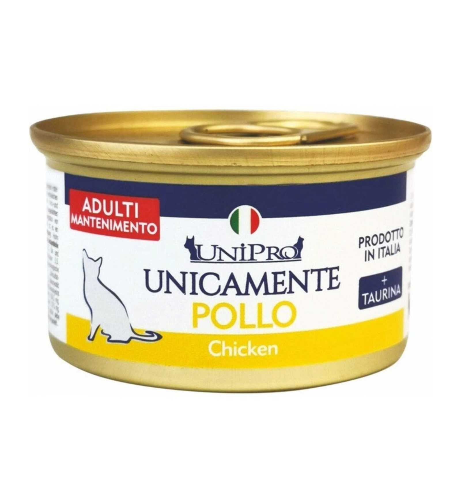 UNIPRO UNICAMENTE GATTO MAIALE MONOPROTEICO 85 GR