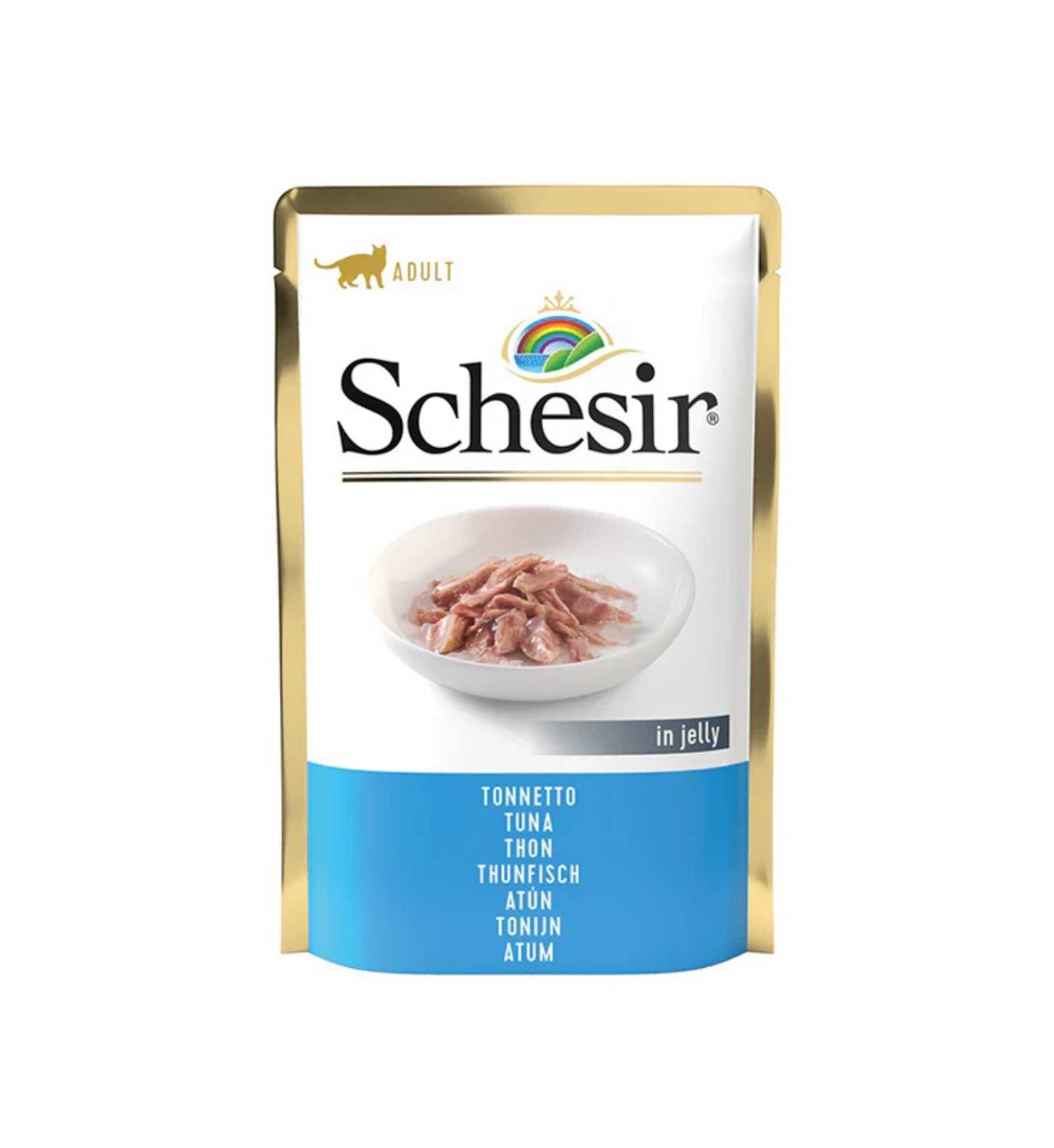 SCHESIR GATTO AL TONNO DA 85 GR IN BUSTA