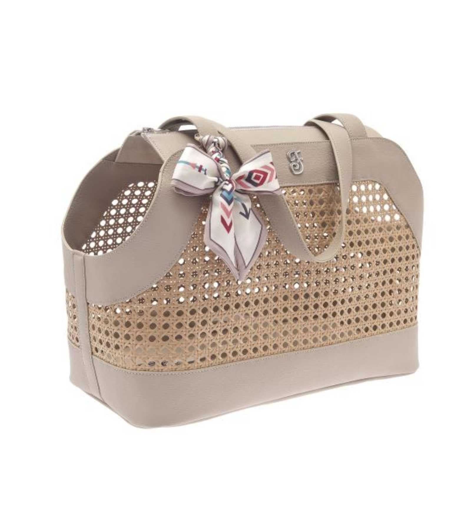 FERRIBIELLA CANE BORSA TRASPORTINO MUSA BEIGE 40 x 30 x 20 CM