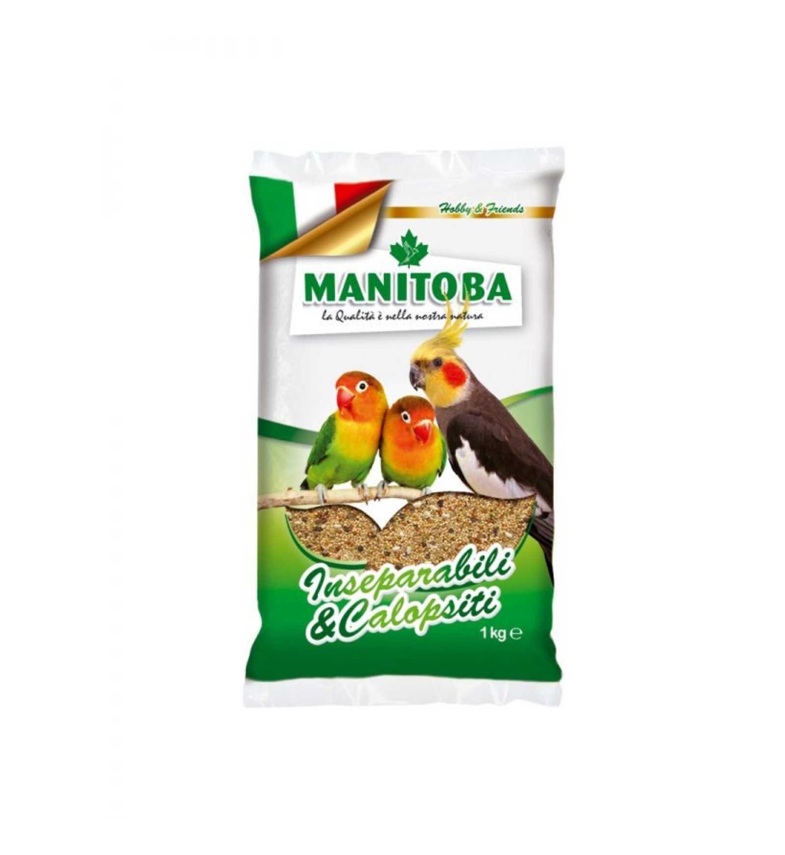 MANITOBA VOLATILI MISCELA PARROCCHETTI DA 1 KG