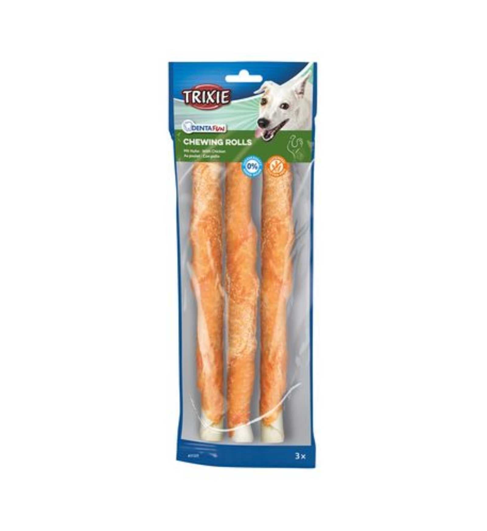 TRIXIE CANE SNACK DENTA FUN BASTOCINI DI POLLO 17 CM DA 140 GR