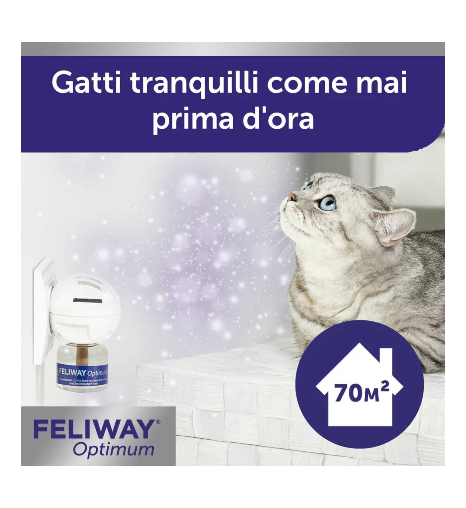 CEVA GATTO FELIWAY OPTIMUM RICARICA DA 48 ML