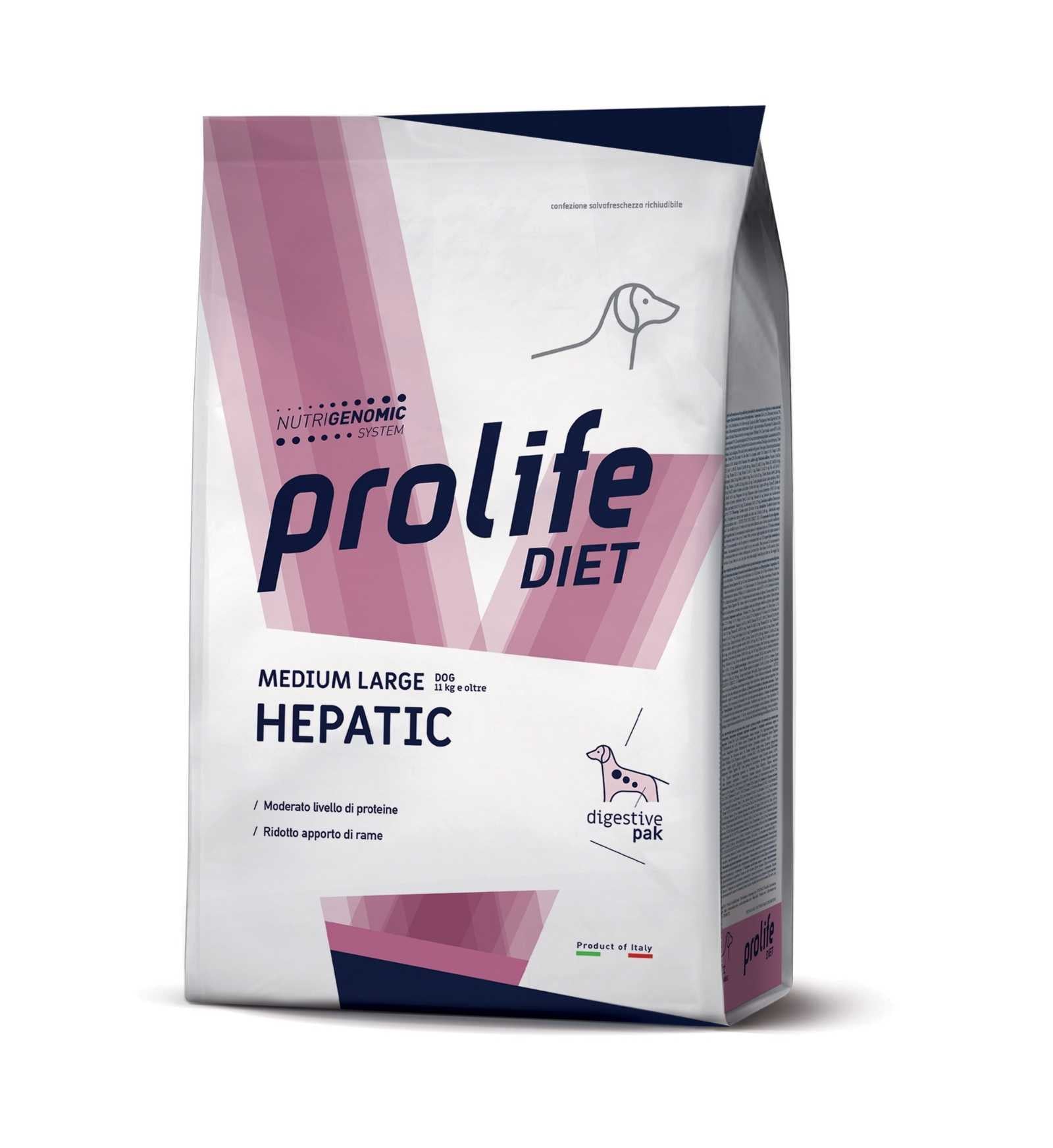 PROLIFE VETERINARY FORMULA CANE HEPATIC MEDIUM LARGE