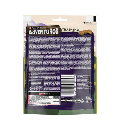 PURINA ADVENTUROS SNACK CANE TRAINING AL CERVO DA 115 GR