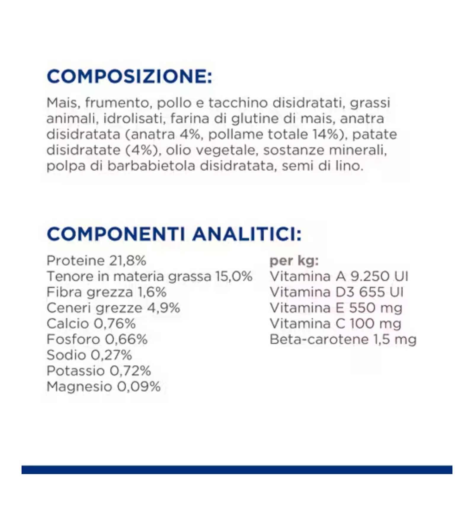 HILL'S SCIENCE PLAN CANE ADULT MEDIUM ANATRA E PATATE DA 12 KG