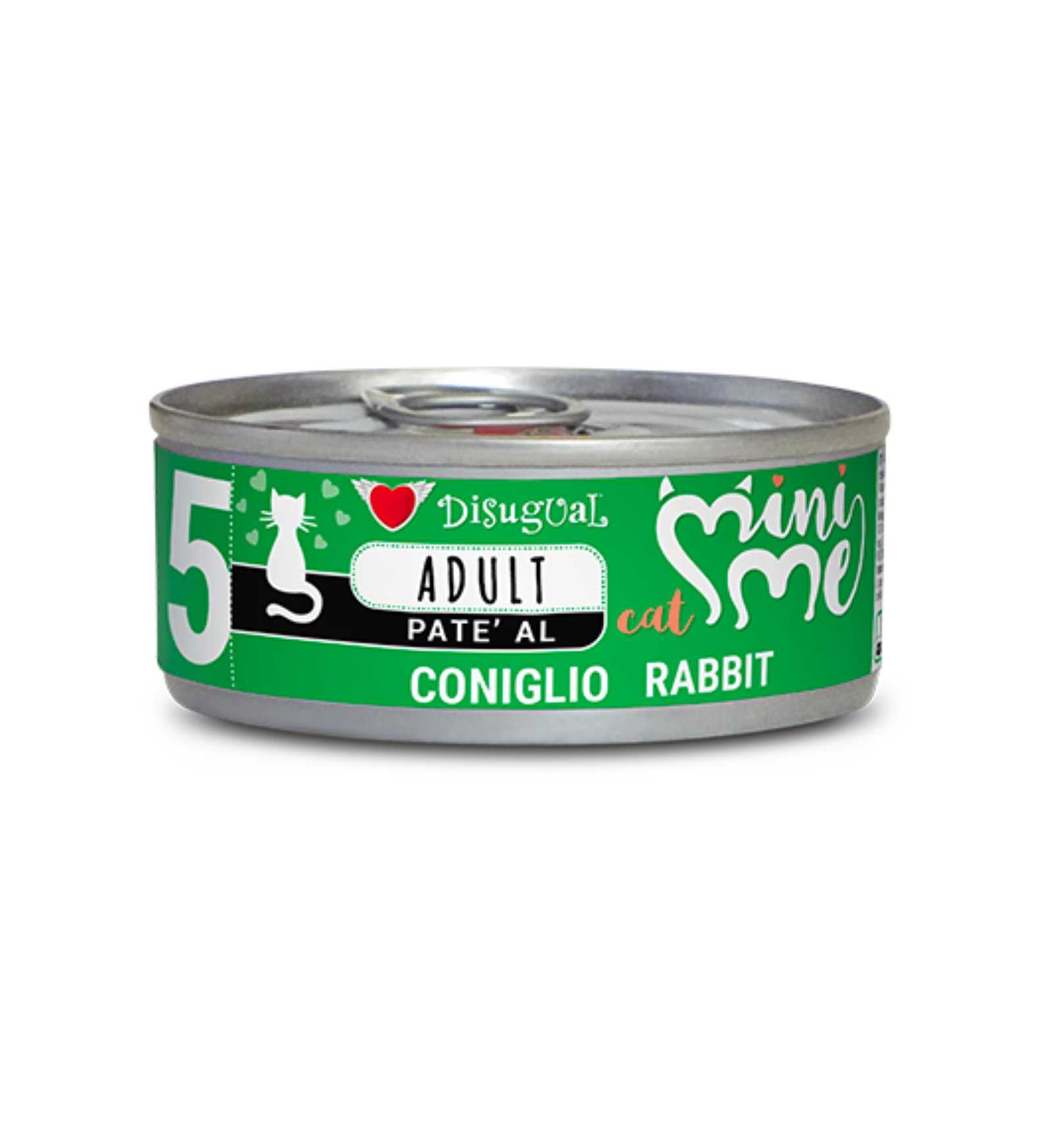 DISUGUAL GATTO PATE' AL CONIGLIO DA 85 GR IN LATTINA