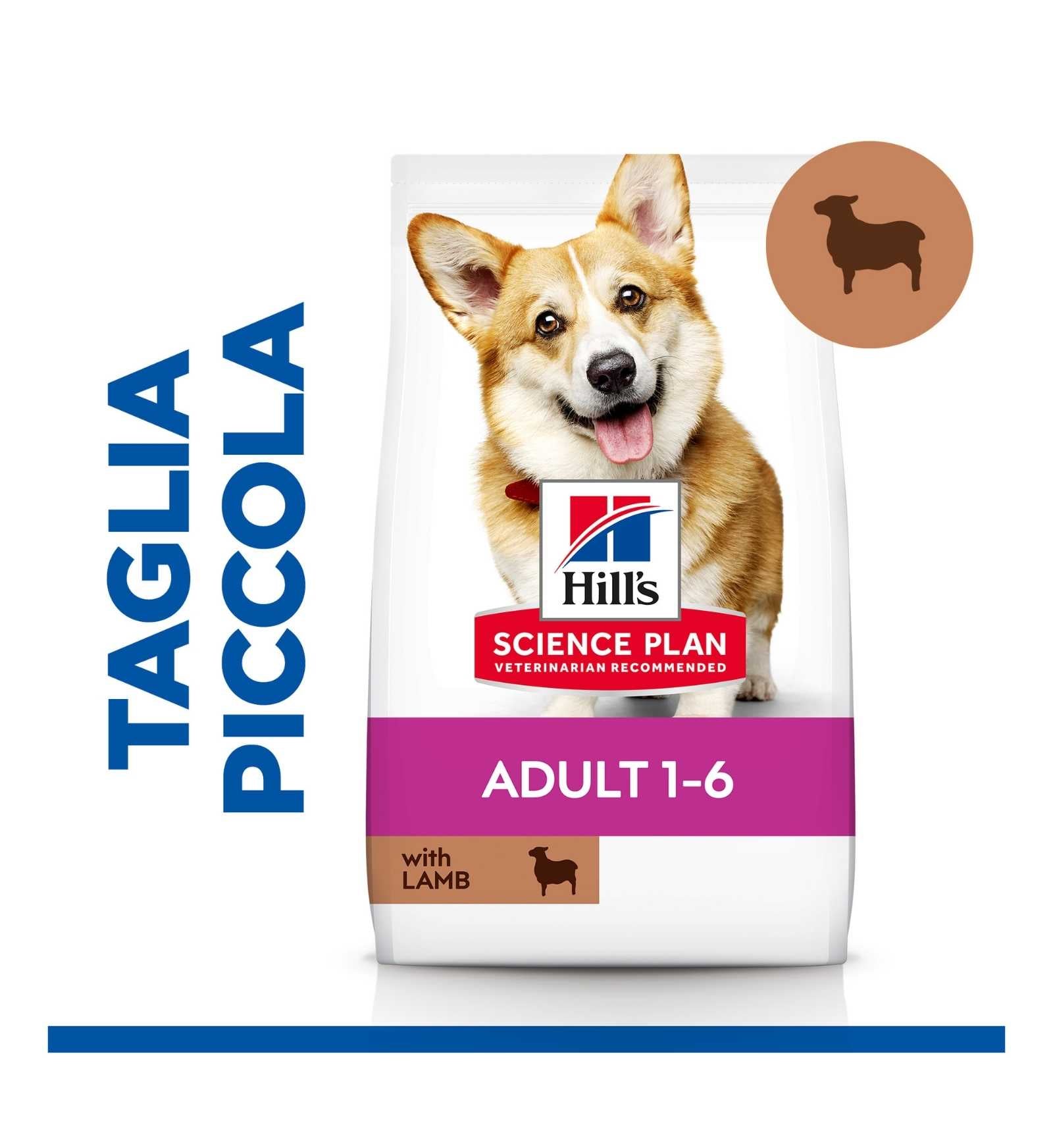 HILL'S SCIENCE PLAN CANE ADULT MINI ALL' AGNELLO E RISO