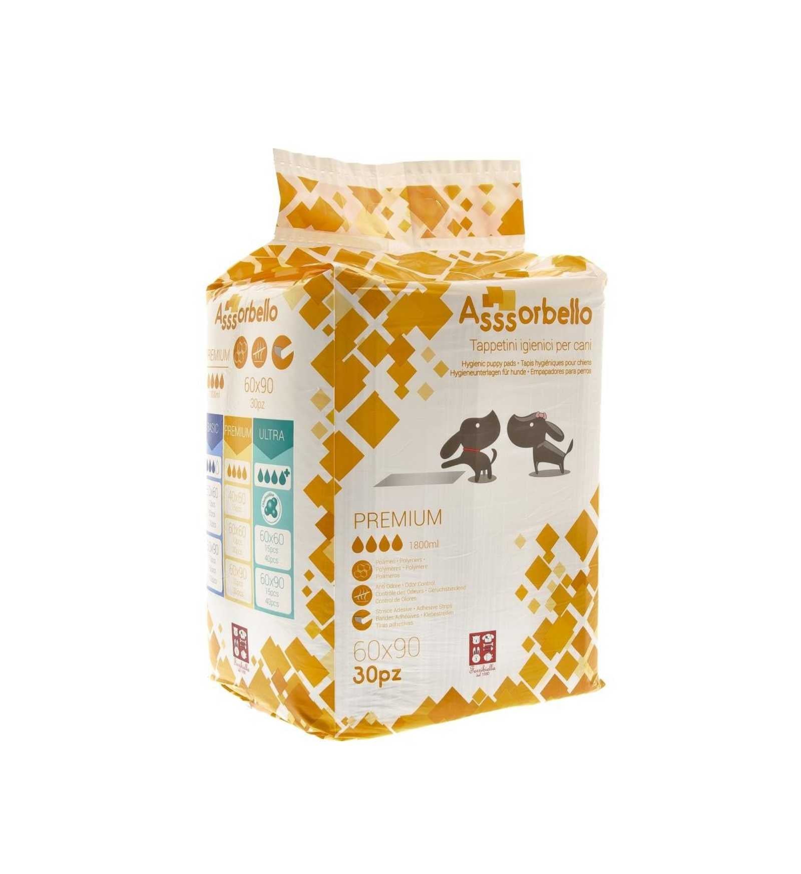 FERRIBIELLA TRAVERSINE/ TAPPETINI IGIENICI CANE PREMIUM  60x90 CM