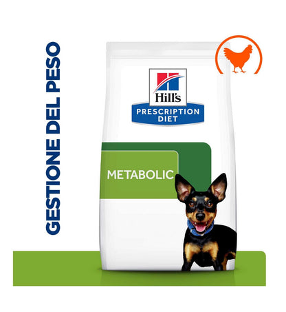 HILL'S  PRESCRIPTION DIET CANE  METABOLIC WEIGHT LOSS & MAINTENANCE MINI POLLO