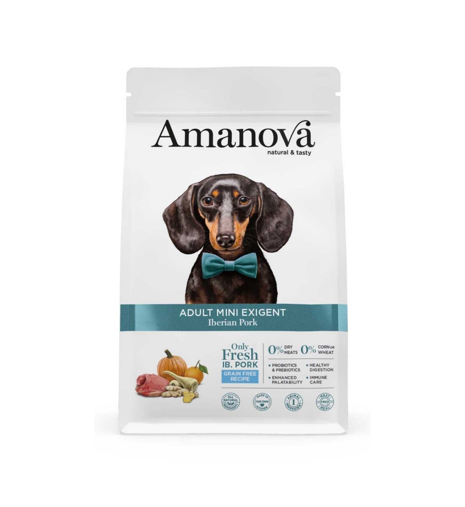 AMANOVA CANE ADULT MINI EXIGENT MAIALE IBERICO
