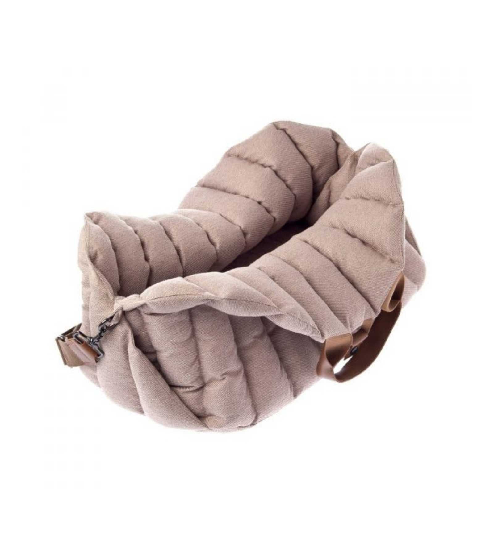 FERRIBIELLA CANE BORSA TRASPORTINO IMBOTTITA PER AUTO 50 x 30 x 35 CM