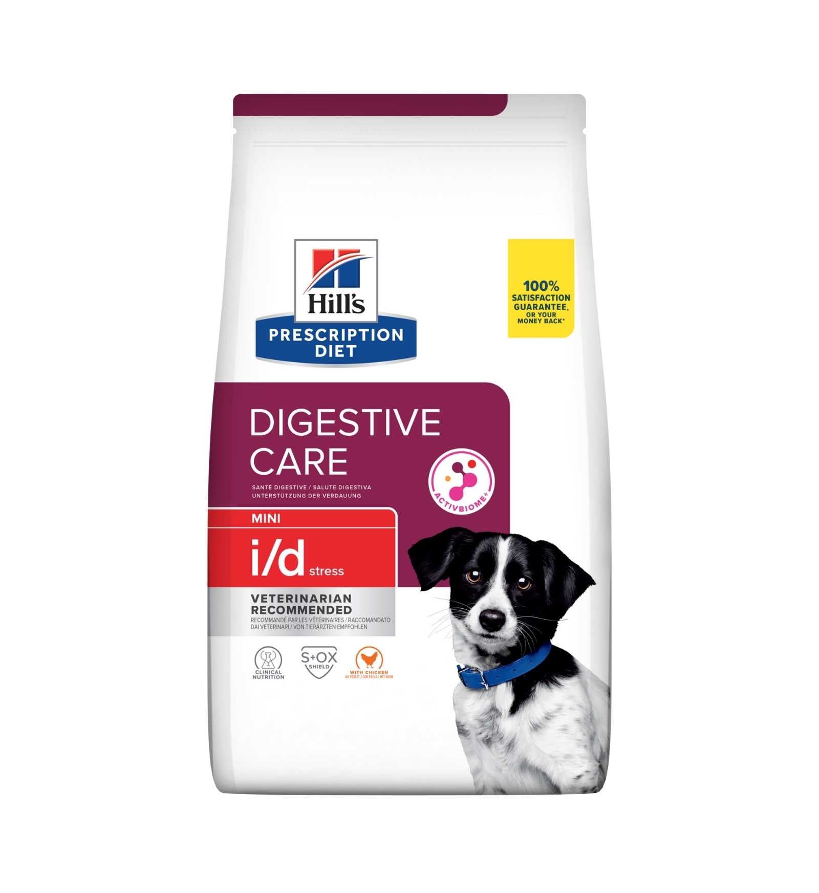 HILL'S  PRESCRIPTION DIET CANE  I/D STRESS DIGESTIVE CARE MINI POLLO