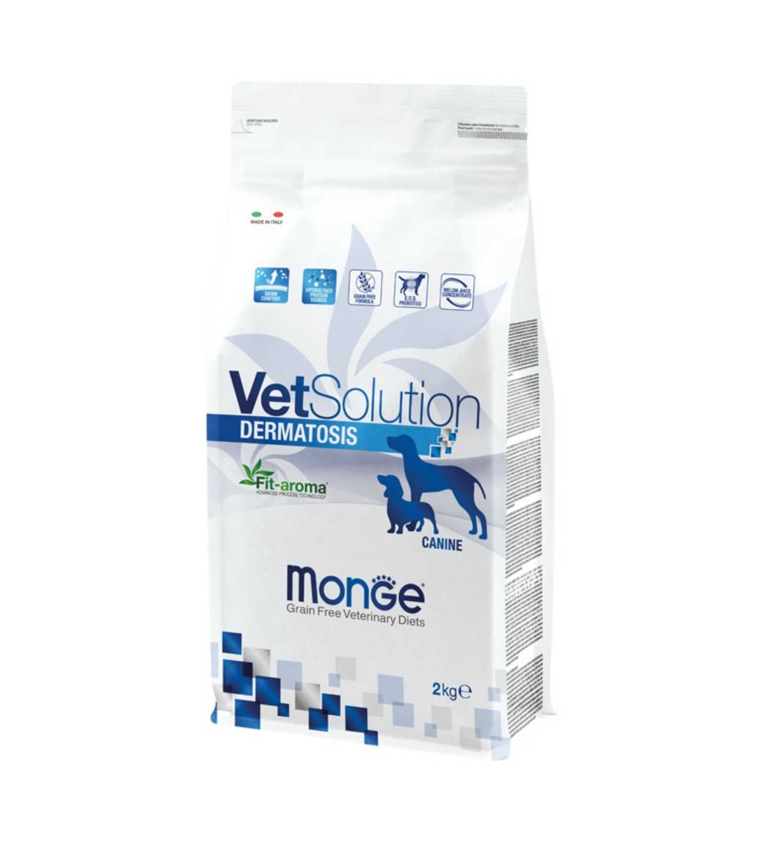MONGE VETSOLUTION CANE GRAIN FREE VETERINARY DIET DERMATOSIS