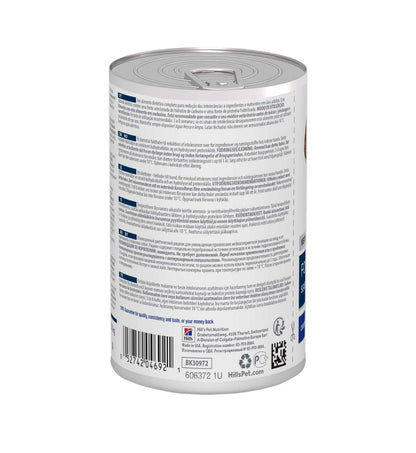 HILL'S PRESCRIPTION DIET CANE Z/D DA 370 GR IN LATTINA