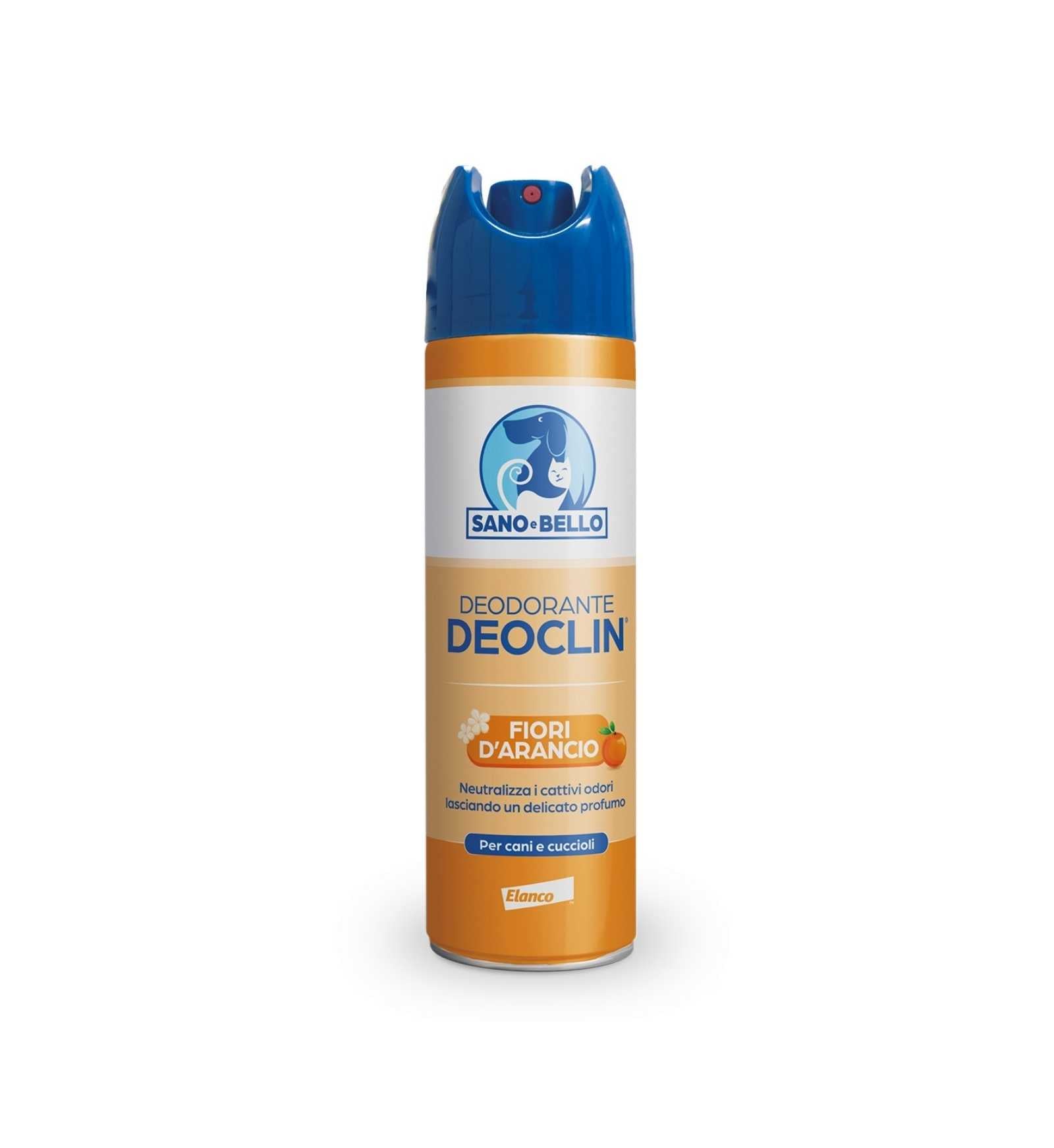 BAYER CANE DEODORANTE ASSORBIODORI DEOCLIN FIORI D'ARANCIO DA 250 ML