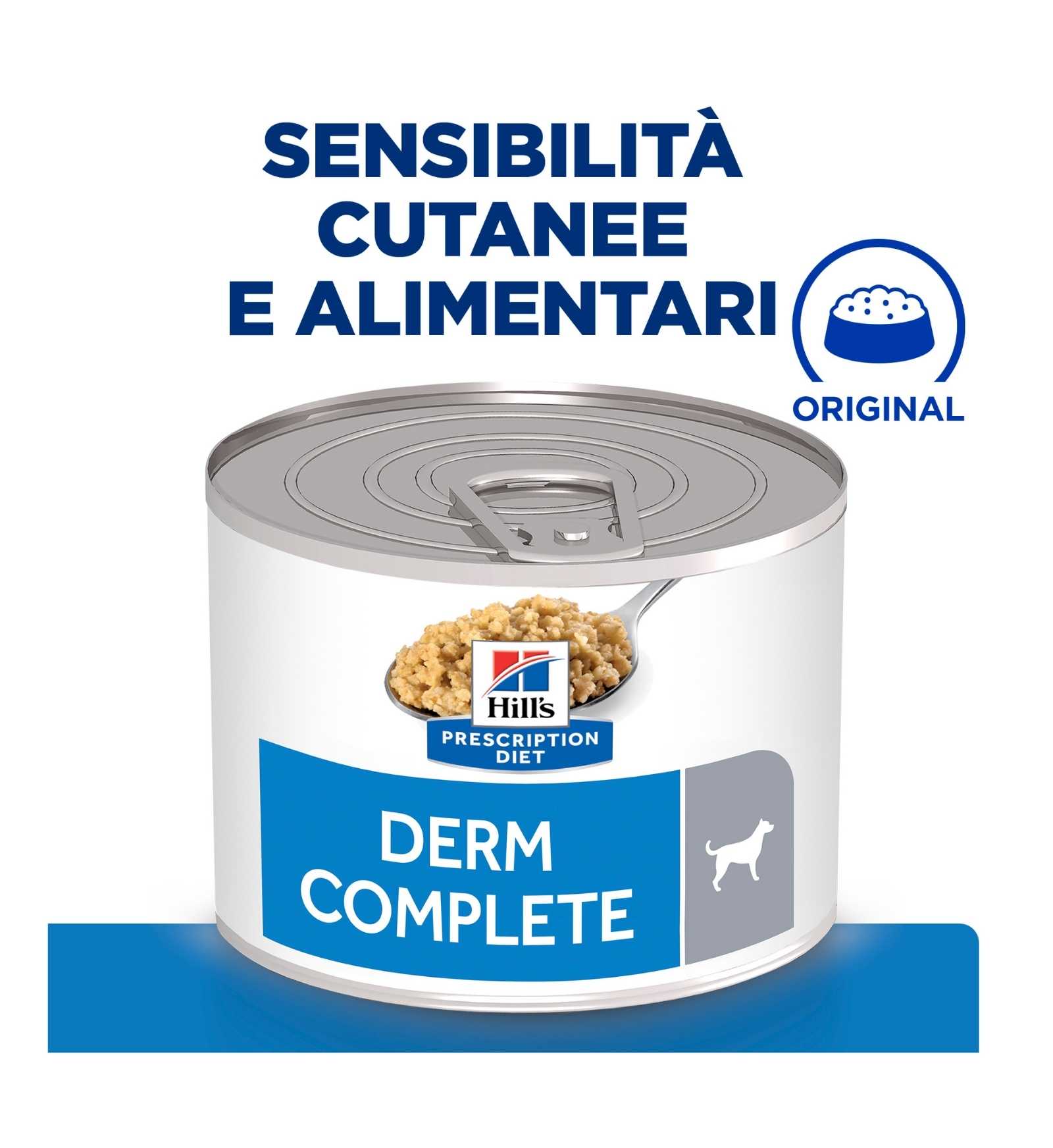 HILL'S  PRESCRIPTION DIET CANE  DERM COMPLETE SKIN CARE & FOOD SENSITIVITIES LATTINA
