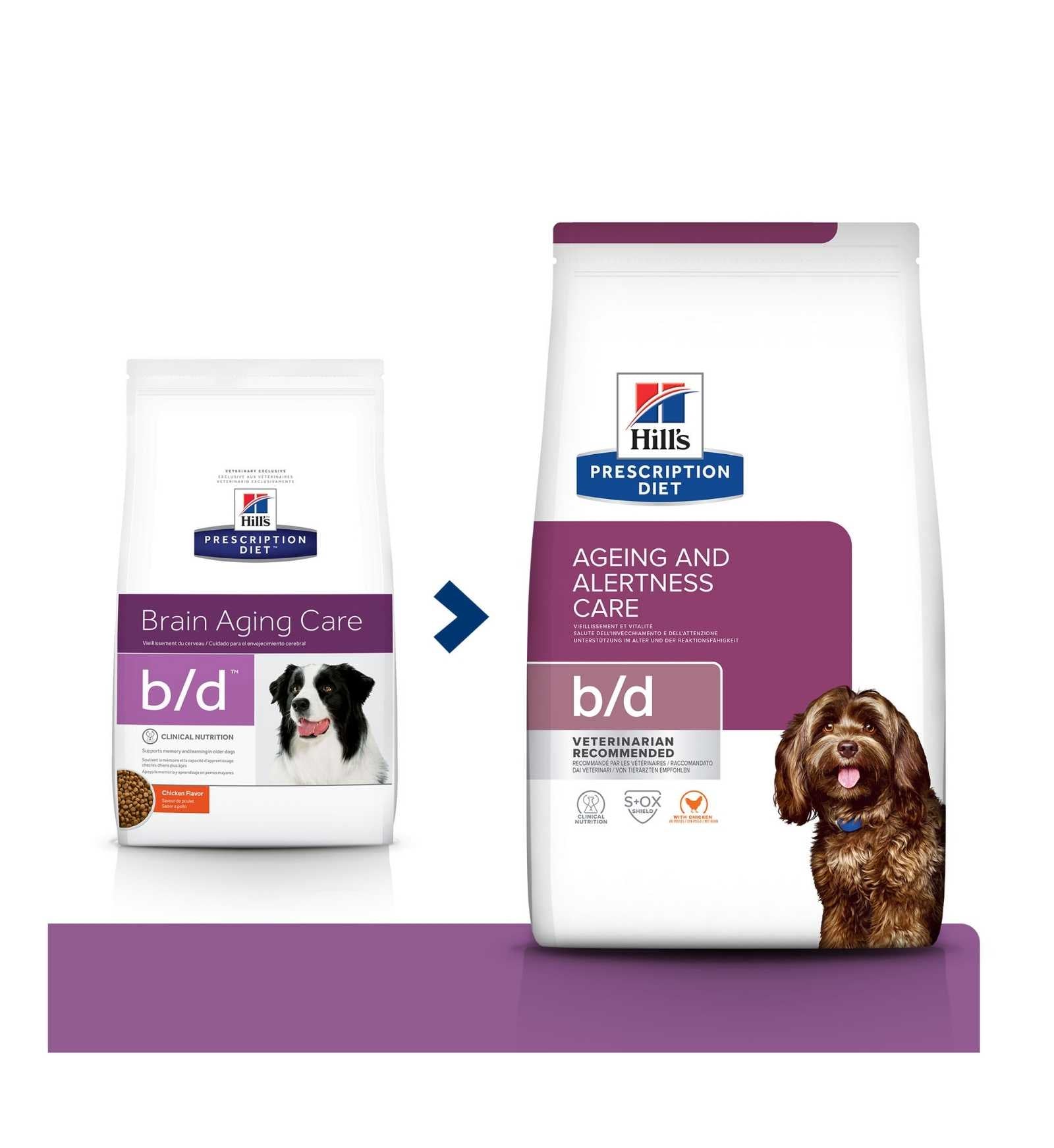 HILL'S  PRESCRIPTION DIET CANE  B/D AGEING AND ALERTNESS CARE POLLO DA 3 KG