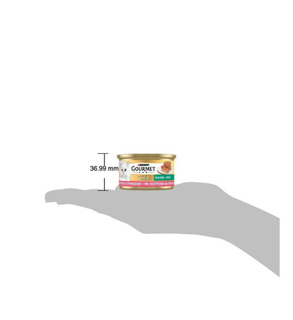 PURINA GOURMET GOLD GATTO MOUSSE ALLA TROTA E POMODORO DA 85 GR IN LATTINA