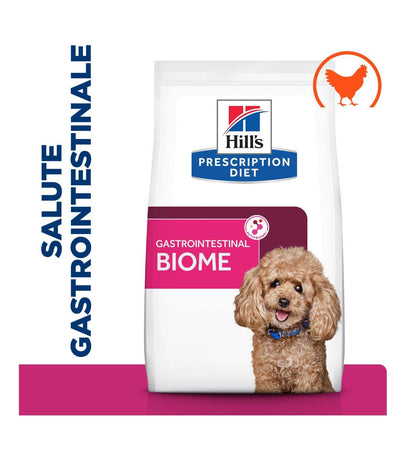 HILL'S  PRESCRIPTION DIET CANE  GASTROINTESTINAL BIOME DIGESTIVE / FIBRE CARE MINI POLLO