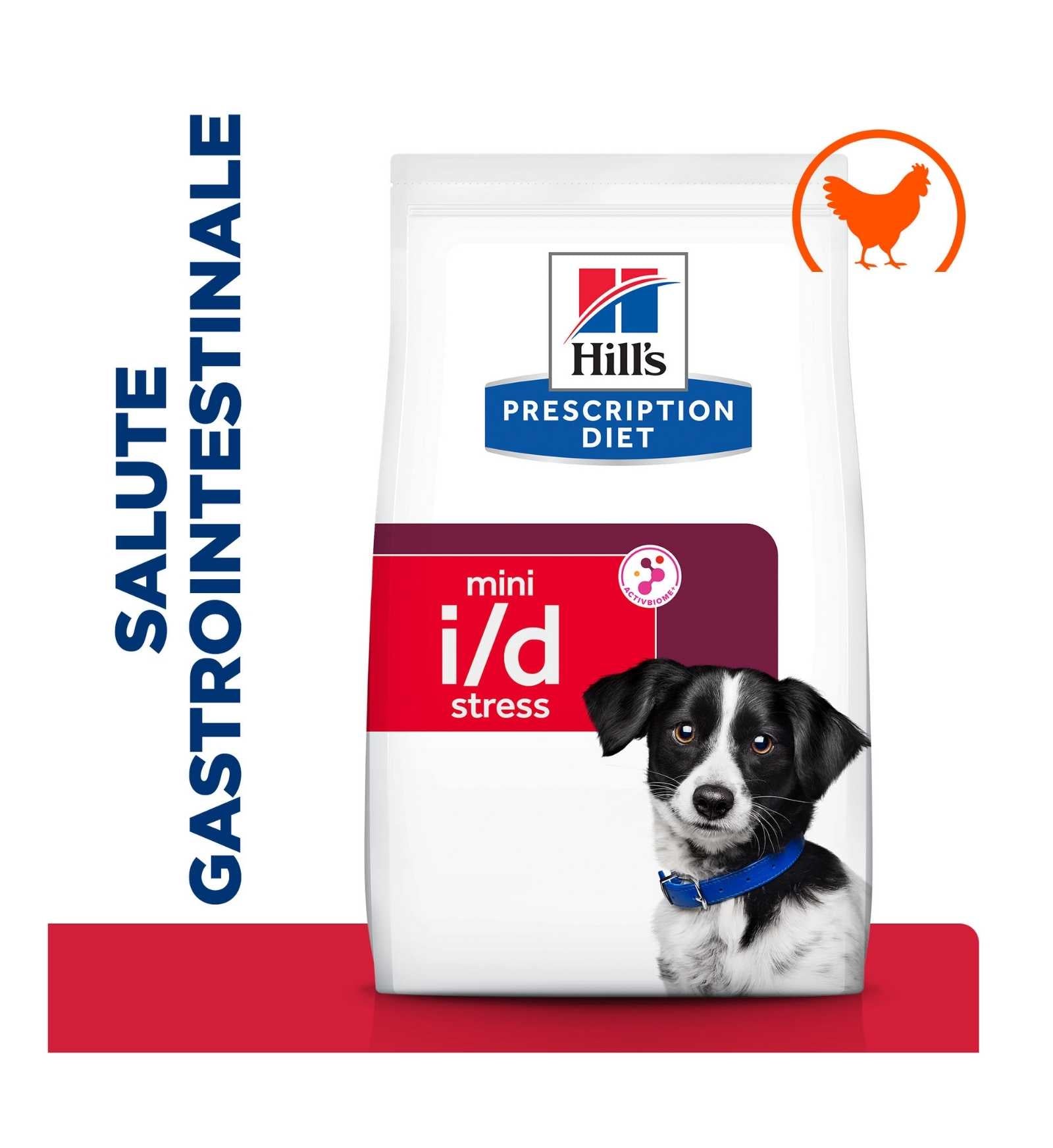HILL'S  PRESCRIPTION DIET CANE  I/D STRESS DIGESTIVE CARE MINI POLLO