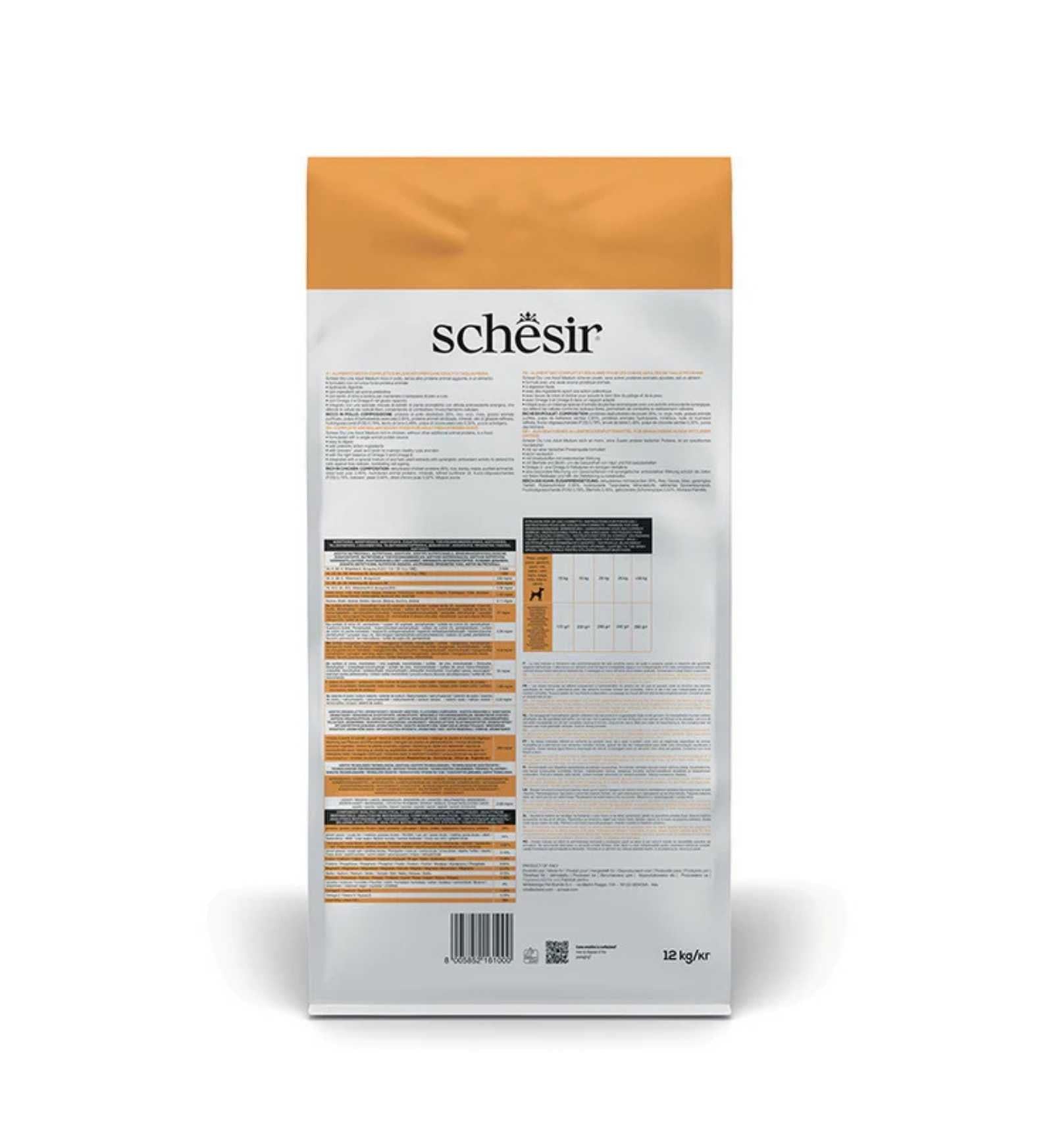 SCHESIR CANE ADULT MEDIUM POLLO